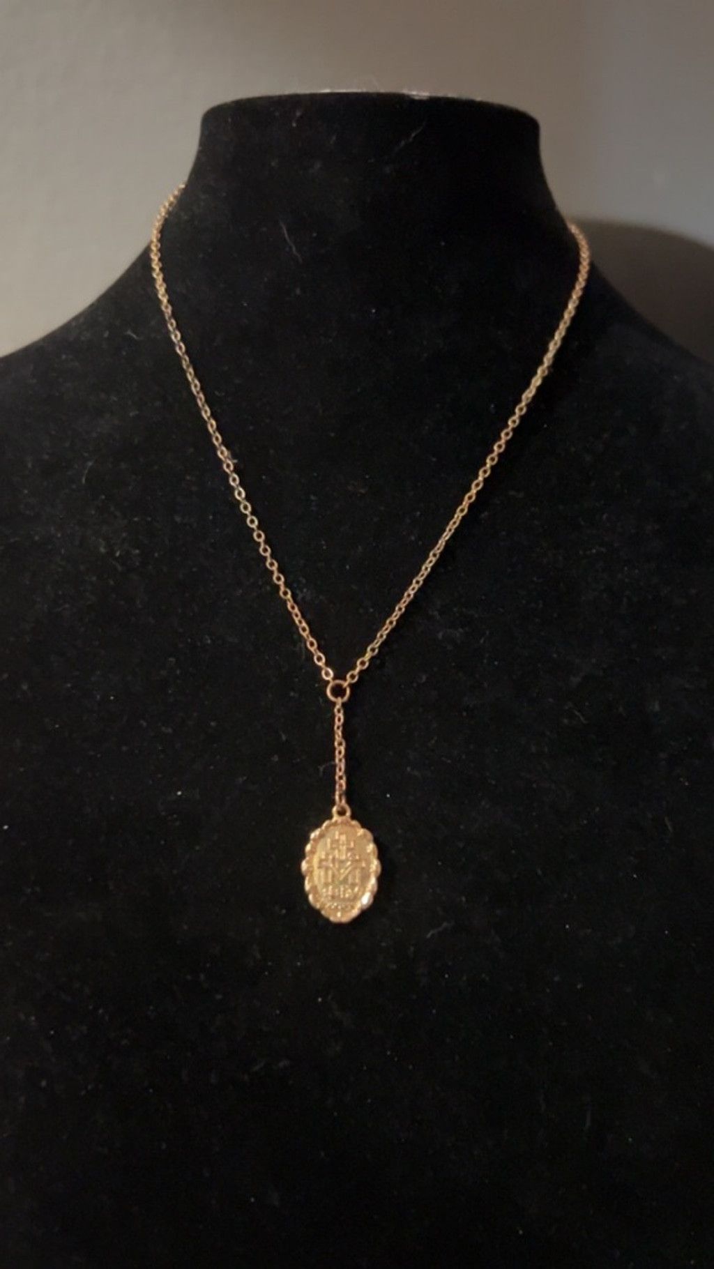 The Unbranded Brand Women's Unbranded Gold Tone Pendant Necklace, One Size Size ONE SIZE - 1 Thumbnail