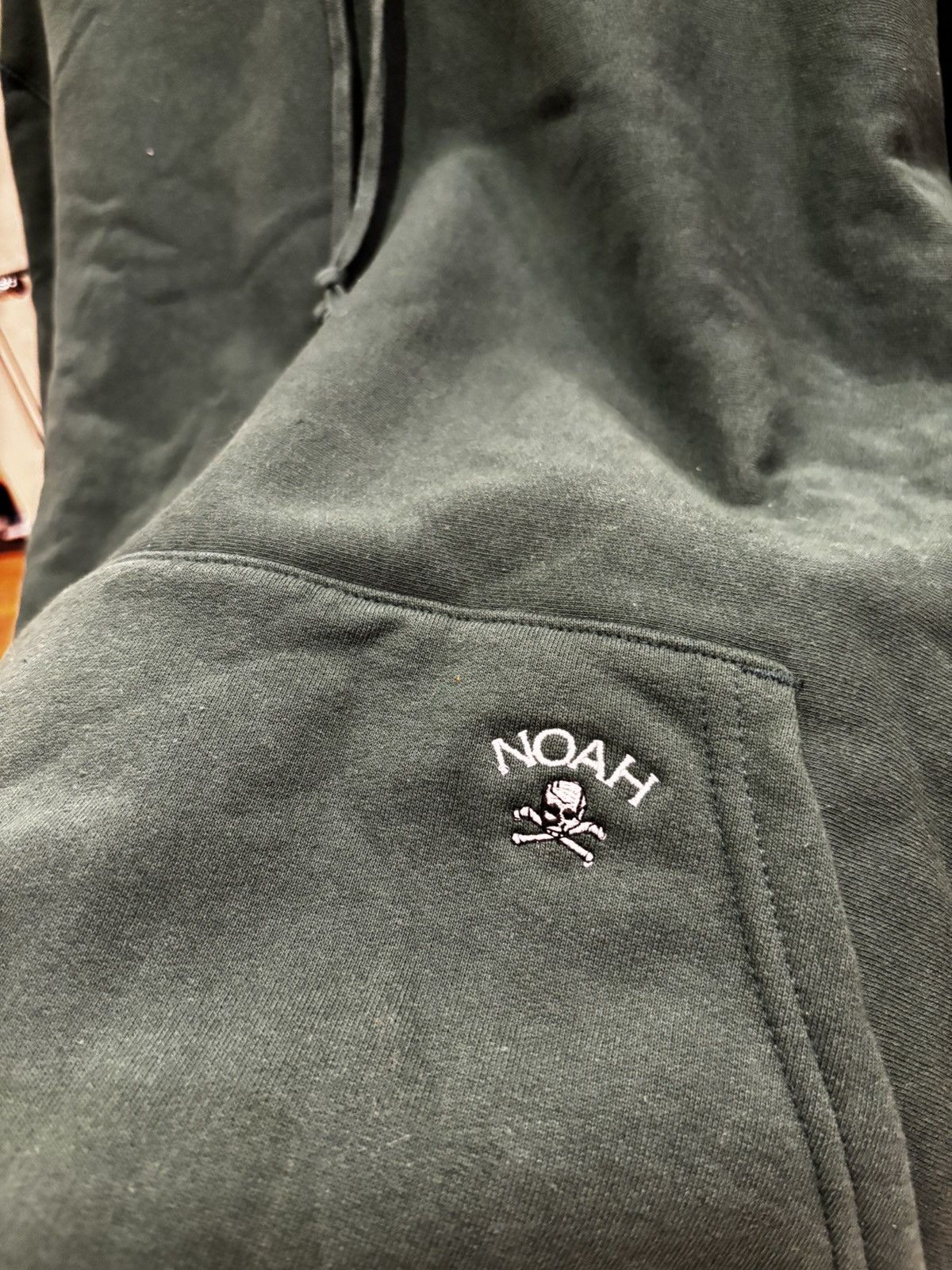 Noah Noah Jolly Roger hoodie - green Size US XXL / EU 58 / 5 - 2 Thumbnail