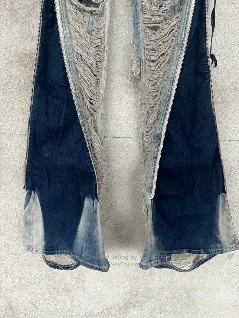 Rick Owens Rick Owens Drkshdw Distressed Banana Pants. Size US 30 / EU 46 - 5 Thumbnail