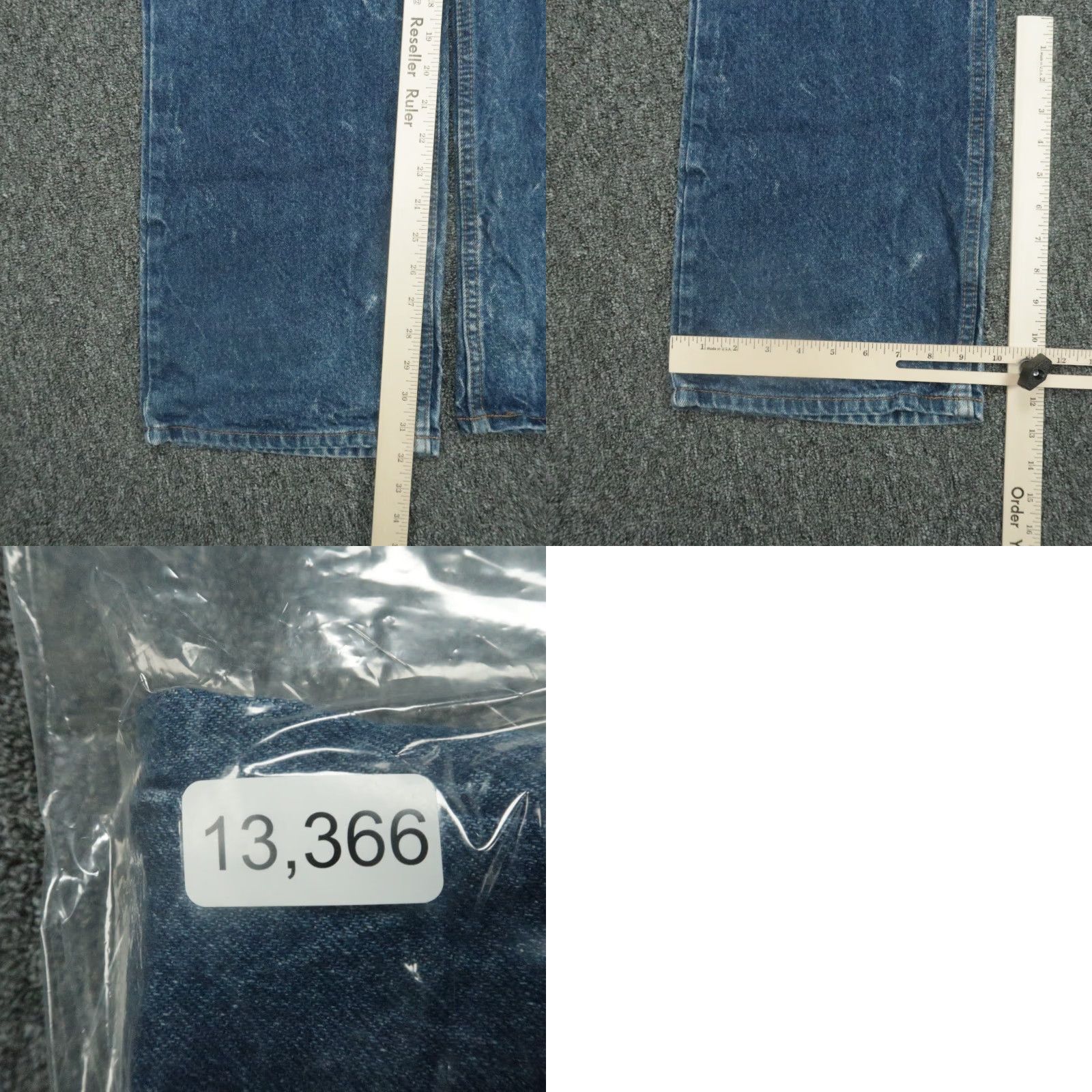 Levi's VINTAGE Levi's Jeans Mens 40x32 Blue 517 Stonewash Bootcut USA 90s Y2K Levi's 500 Series Jeans Mens Regular 40 Blue Size US 40 / EU 56 - 8 Thumbnail