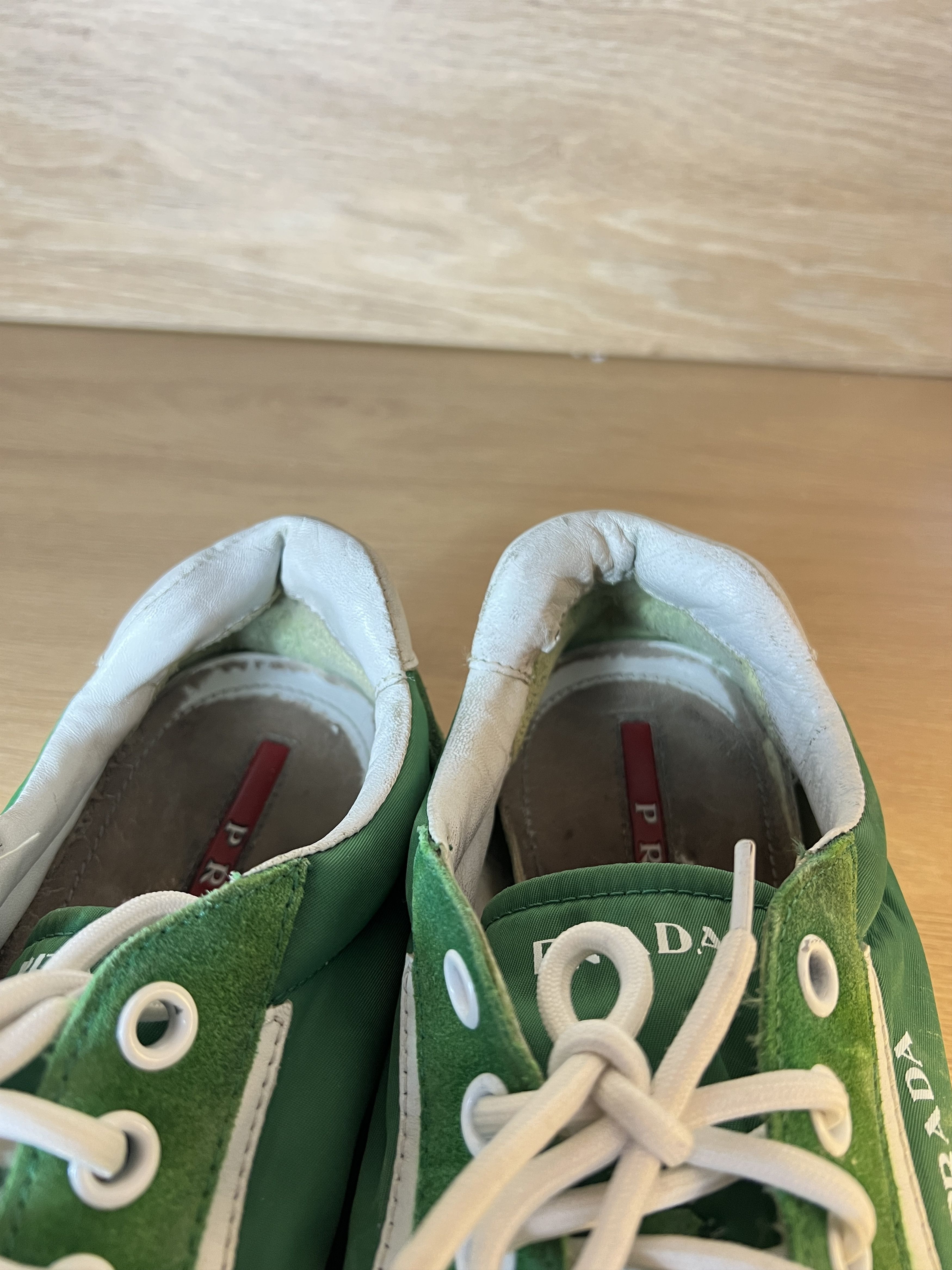 Prada PRADA SNEAKERS GREEN RED TAB Size US 9 / EU 42 - 6 Thumbnail