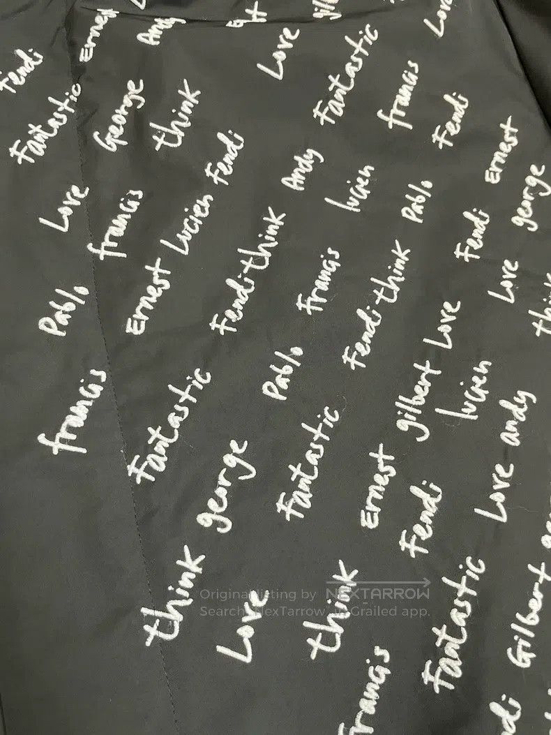 Fendi Fendi Embroidered logo windbreaker Size US M / EU 48-50 / 2 - 9 Thumbnail