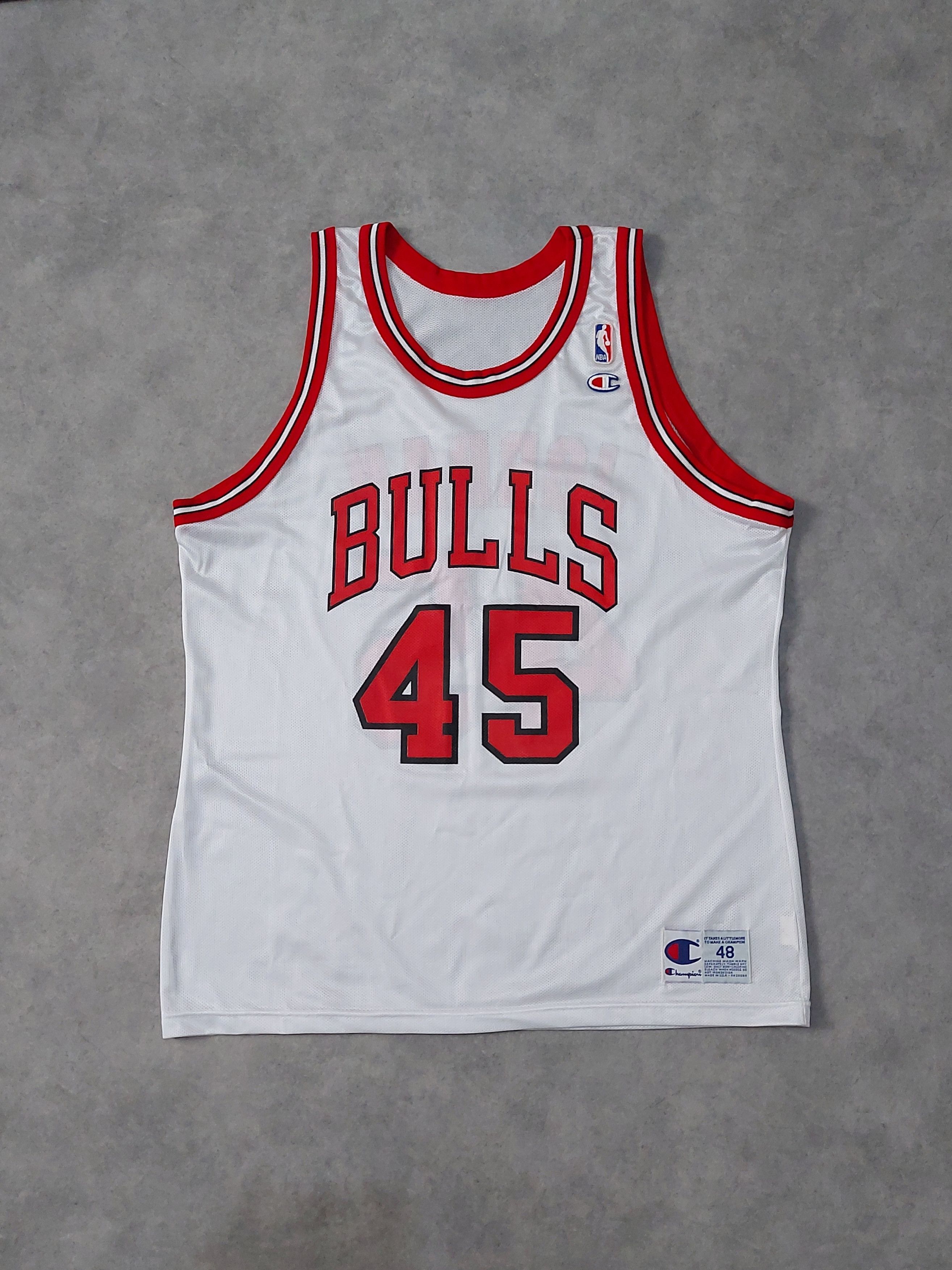 Champion Vintage Chicago Bulls Michael Jordan NBA Jersey ,size 48 Size US L / EU 52-54 / 3 - 1 Thumbnail