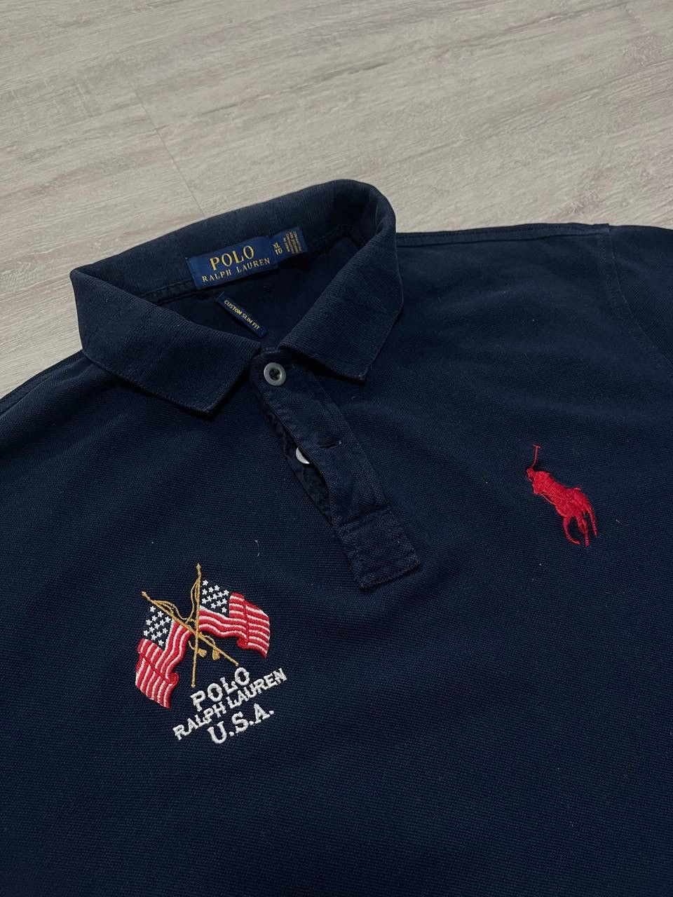 Polo Ralph Lauren × Vintage POLO RALPH LAUREN USA CHIEF KEEF BIG LOGO TEE Y2K Size US XL / EU 56 / 4 - 3 Thumbnail