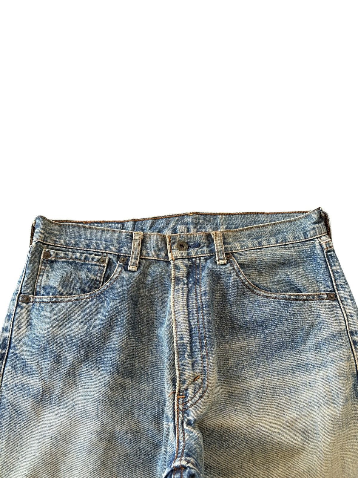 Levi's Vintage 90s Levis 503 Rusty Mud Wash Distress Baggy Jeans Size US 31 - 4 Thumbnail