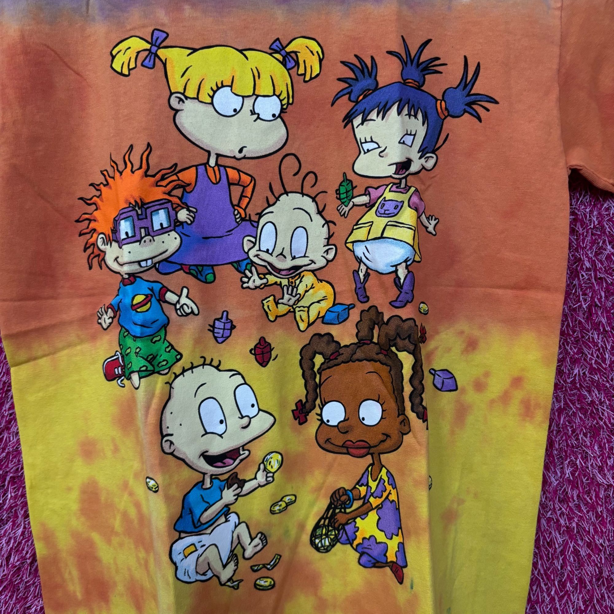 Nickelodeon Nickelodeon Rugrats Animates Series Tie Dye T-Shirt Small Size US S / EU 44-46 / 1 - 2 Thumbnail