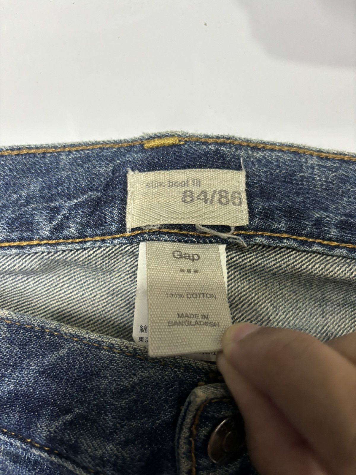 Gap Slim Boot Fit Flared Denim Gap Bootcut Jeans Size US 35 - 11 Thumbnail
