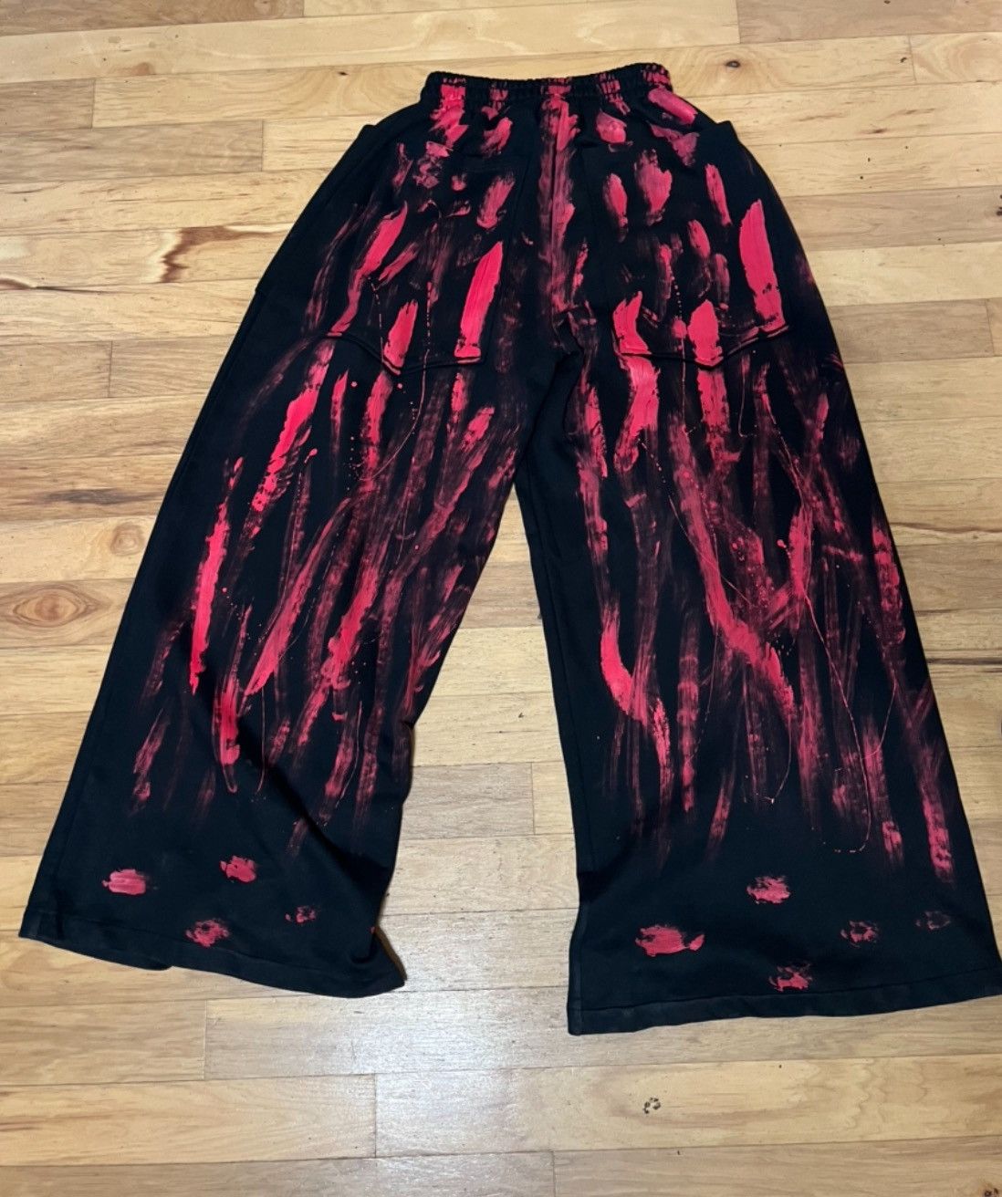 Other 530am "Blood" Oversized Sweatpants Size US 34 / EU 50 - 2 Thumbnail