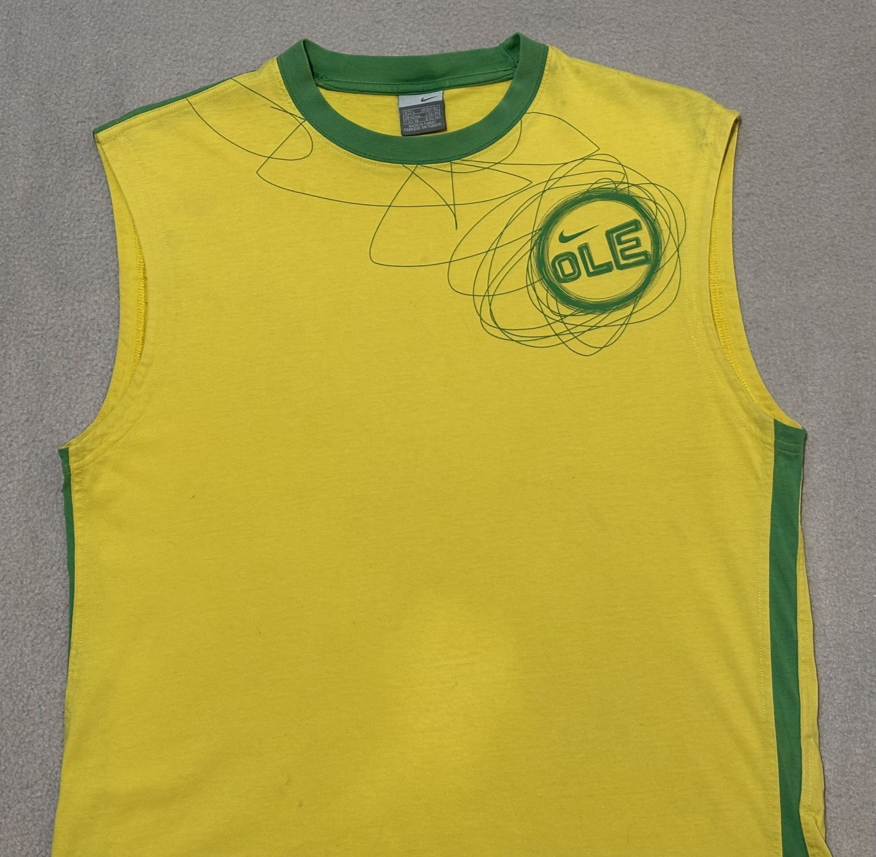 Nike Brazil Ole Nike Tank Top Size S Size US S / EU 44-46 / 1 - 6 Thumbnail