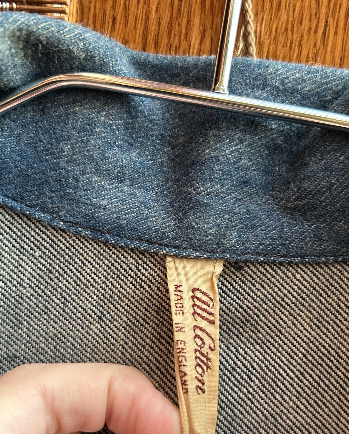 Nigel Cabourn × Vintage 60’s Lybro of Liverpool Coverall Denim Coat Pre-Cabourn Size US L / EU 52-54 / 3 - 7 Thumbnail