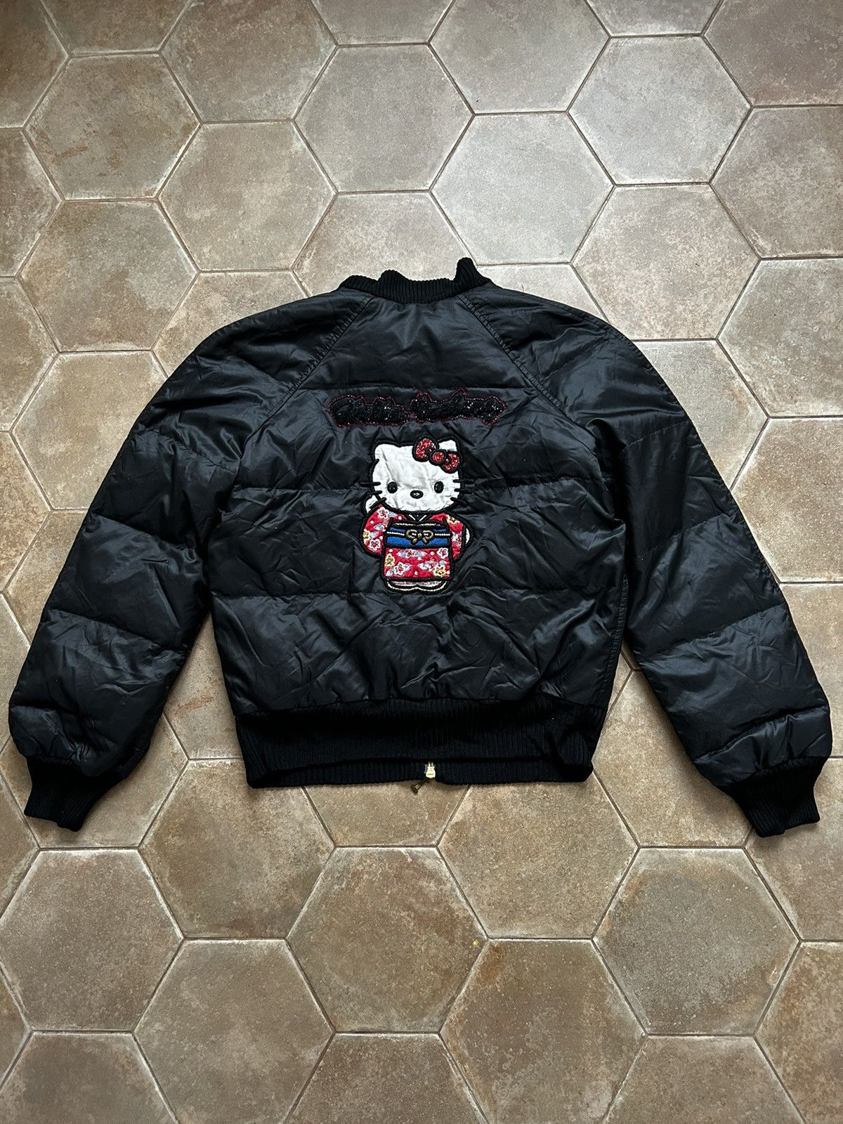Iceberg × Japanese Brand ICEBERG HELLO KITTY BOMBER JACKET Size S / US 4 / IT 40 - 6 Thumbnail