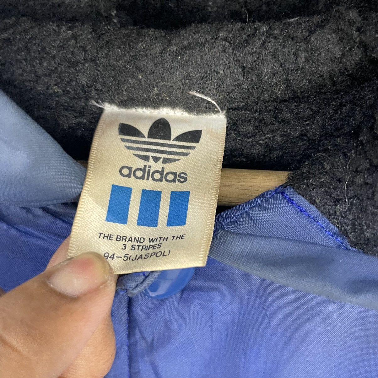 Adidas × Vintage Vintage Adidas Big Logo Jacket Size US L / EU 52-54 / 3 - 4 Thumbnail