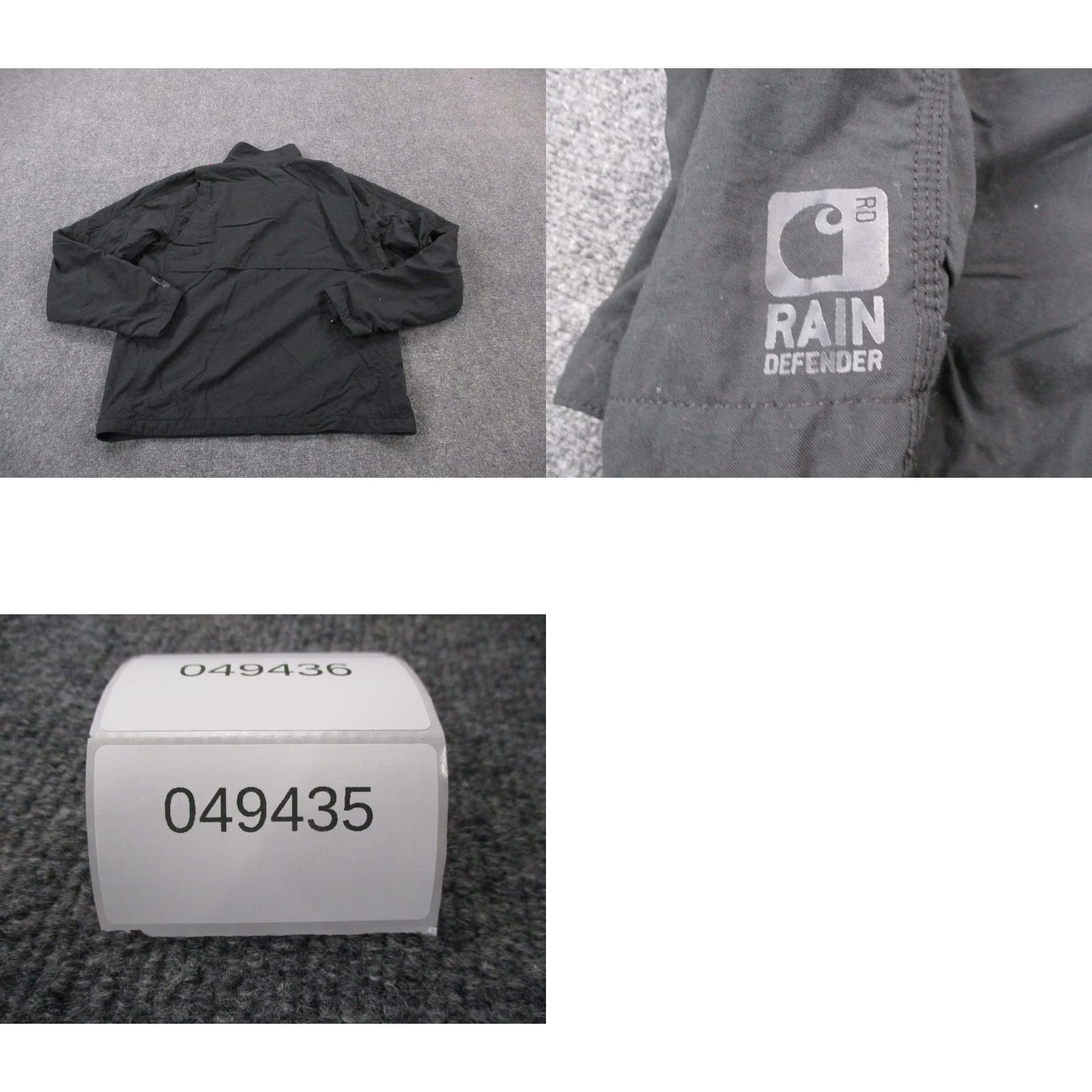 Carhartt Carhartt Jacket Mens M Black Nylon Full Zip Windbreaker Waterproof Lightweight 101980 001 Size US M / EU 48-50 / 2 - 9 Thumbnail