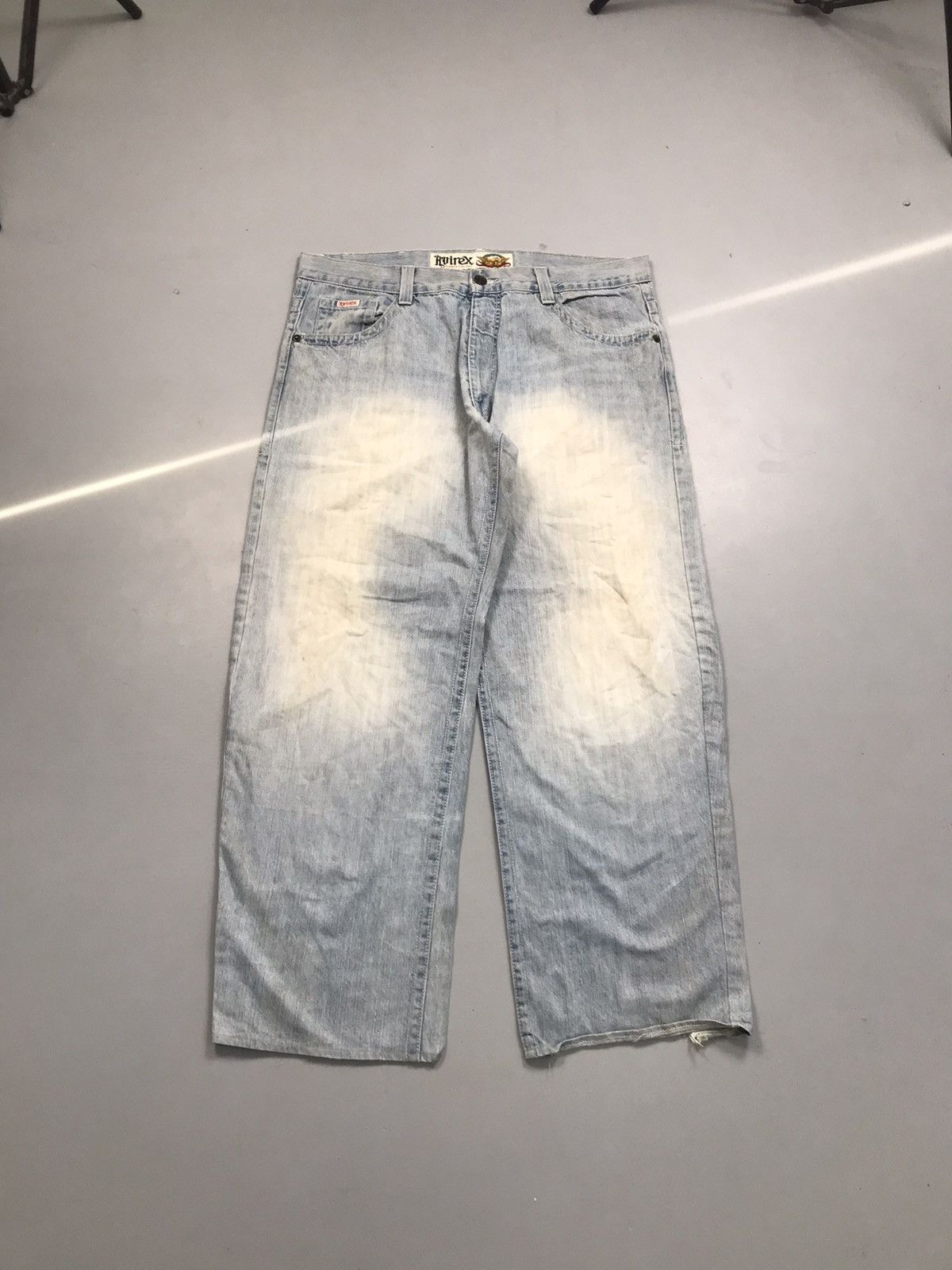 Avirex Vintage avirex faded denim Size US 42 / EU 58 - 1 Thumbnail