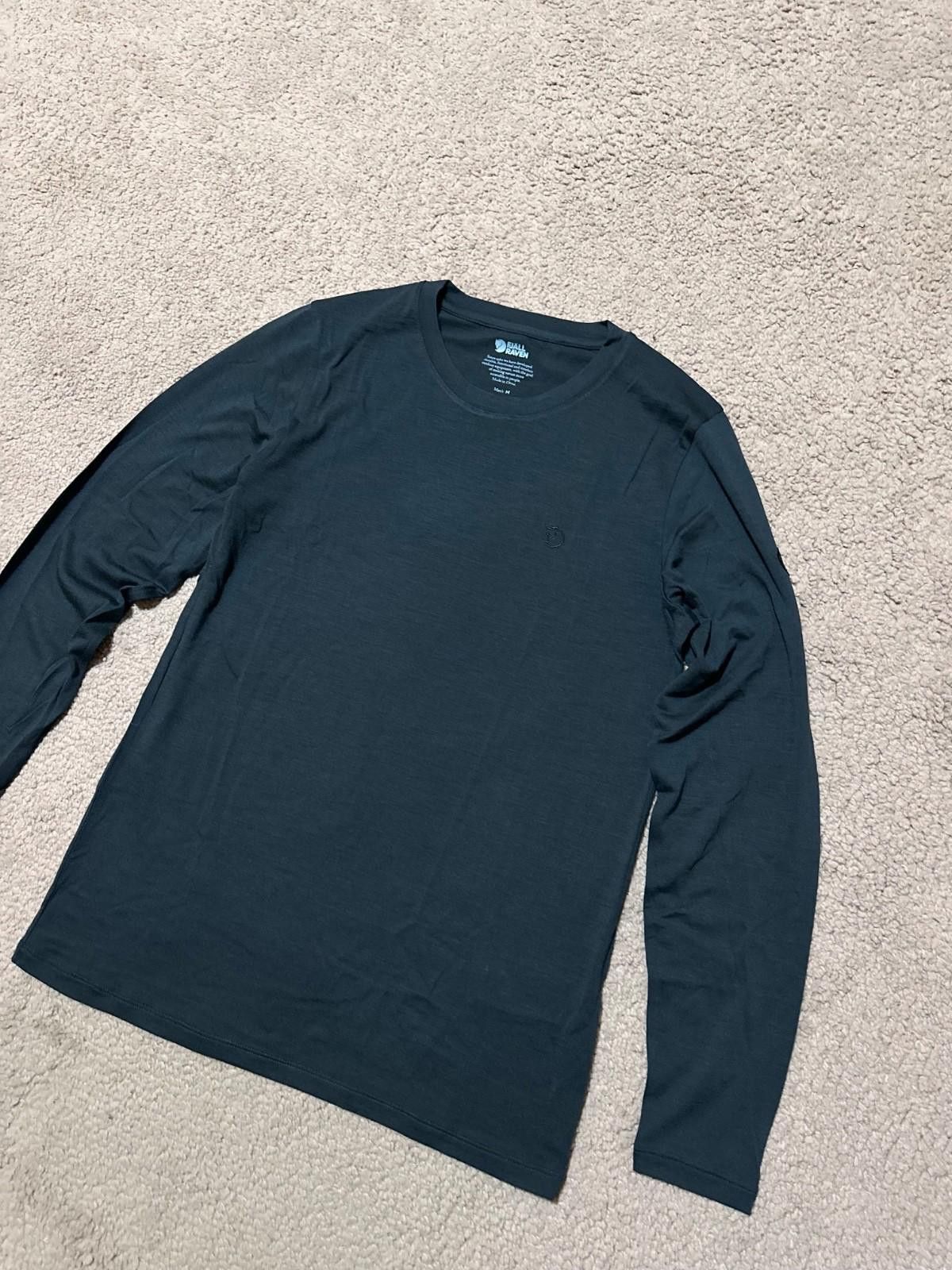 Fjallraven Fjallraven Abisko Wool L/S Shirt Sz M Mens Size US M / EU 48-50 / 2 - 3 Thumbnail