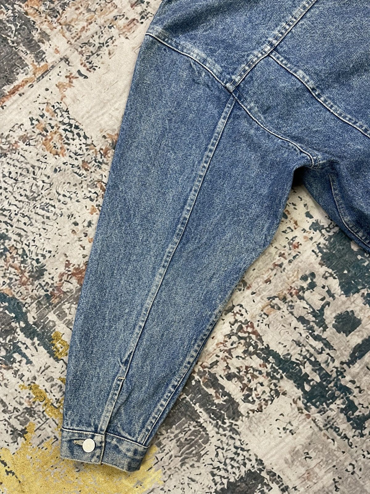 Vintage Vtg Lold Anthony Soft Jeaning Denim Jacket Size US L / EU 52-54 / 3 - 7 Thumbnail