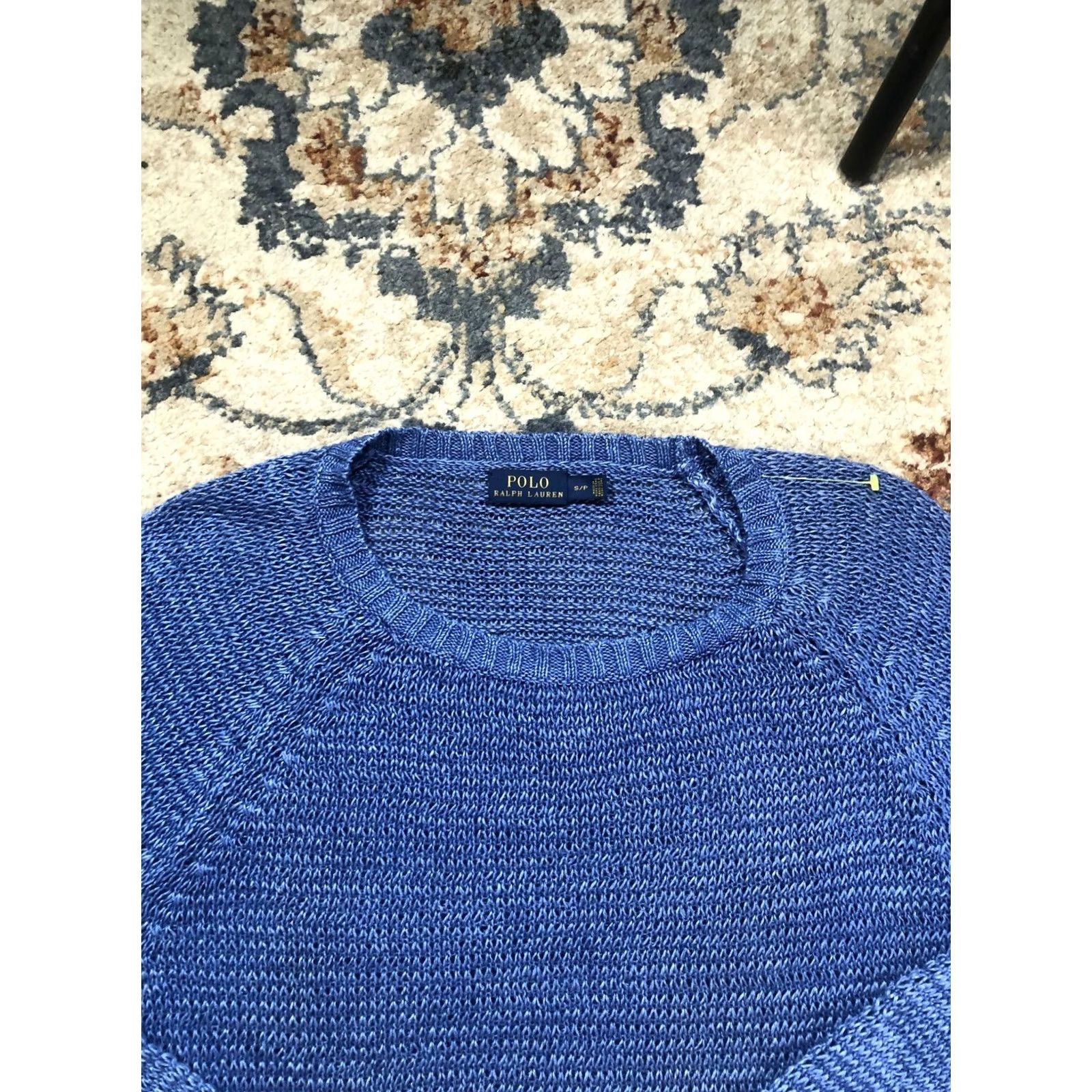 Polo Ralph Lauren Polo Ralph Lauren Sweater Womens Small Blue Tunic Long Sleeve Crewneck Pullover Size S / US 4 / IT 40 - 2 Thumbnail