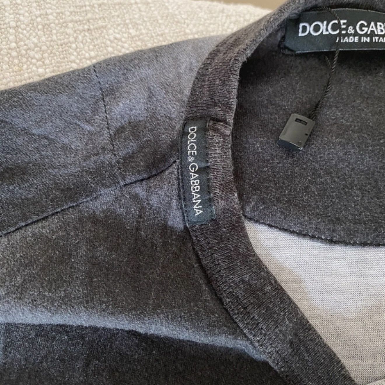 Dolce & Gabbana Dolce & gabbana Marlon Brando print t-shirt in grey. Size US M / EU 48-50 / 2 - 3 Thumbnail