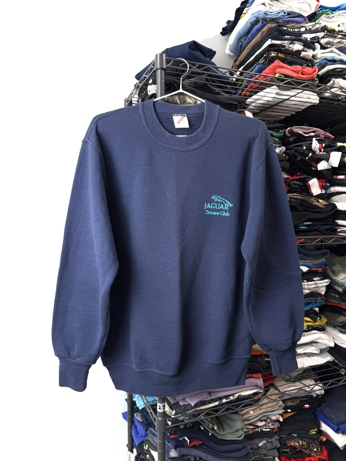 Vintage Jaguar Drivers Club Sweatshirt Racing Land Rover