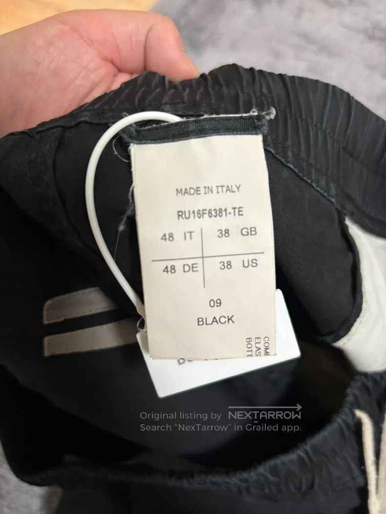 Rick Owens Rick Owens Mainline Stiff Black Cropped Pants Size US 38 / EU 54 - 3 Thumbnail