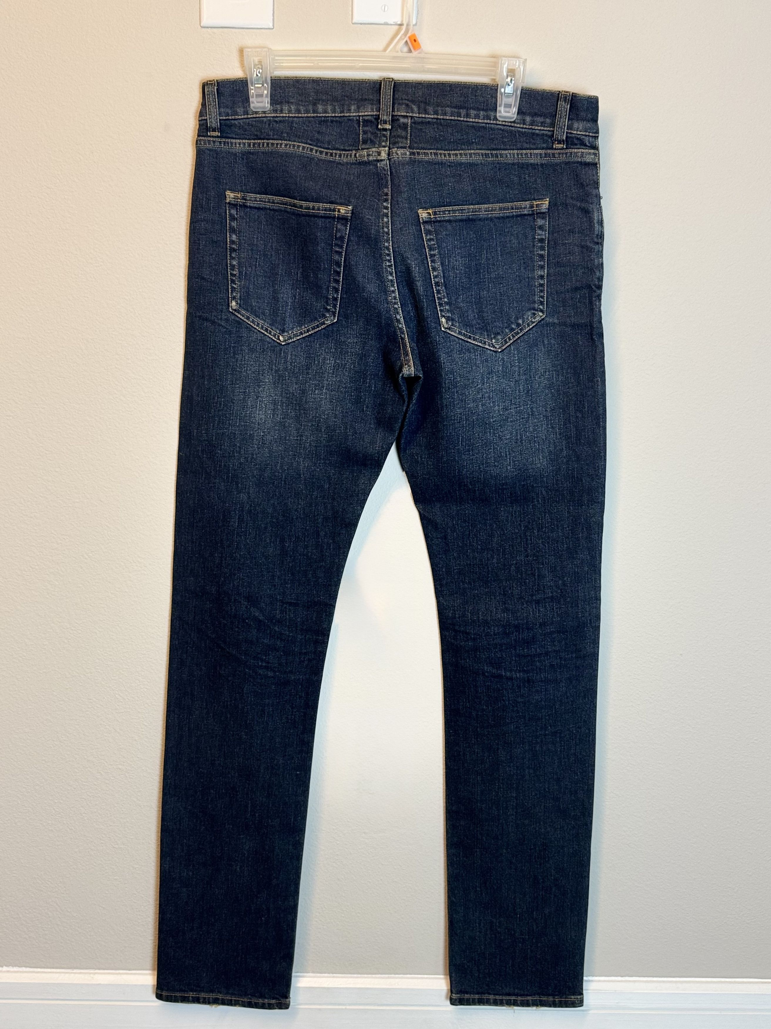 Saint Laurent Paris Saint Laurent Classic Indigo Denim Size US 32 / EU 48 - 3 Thumbnail
