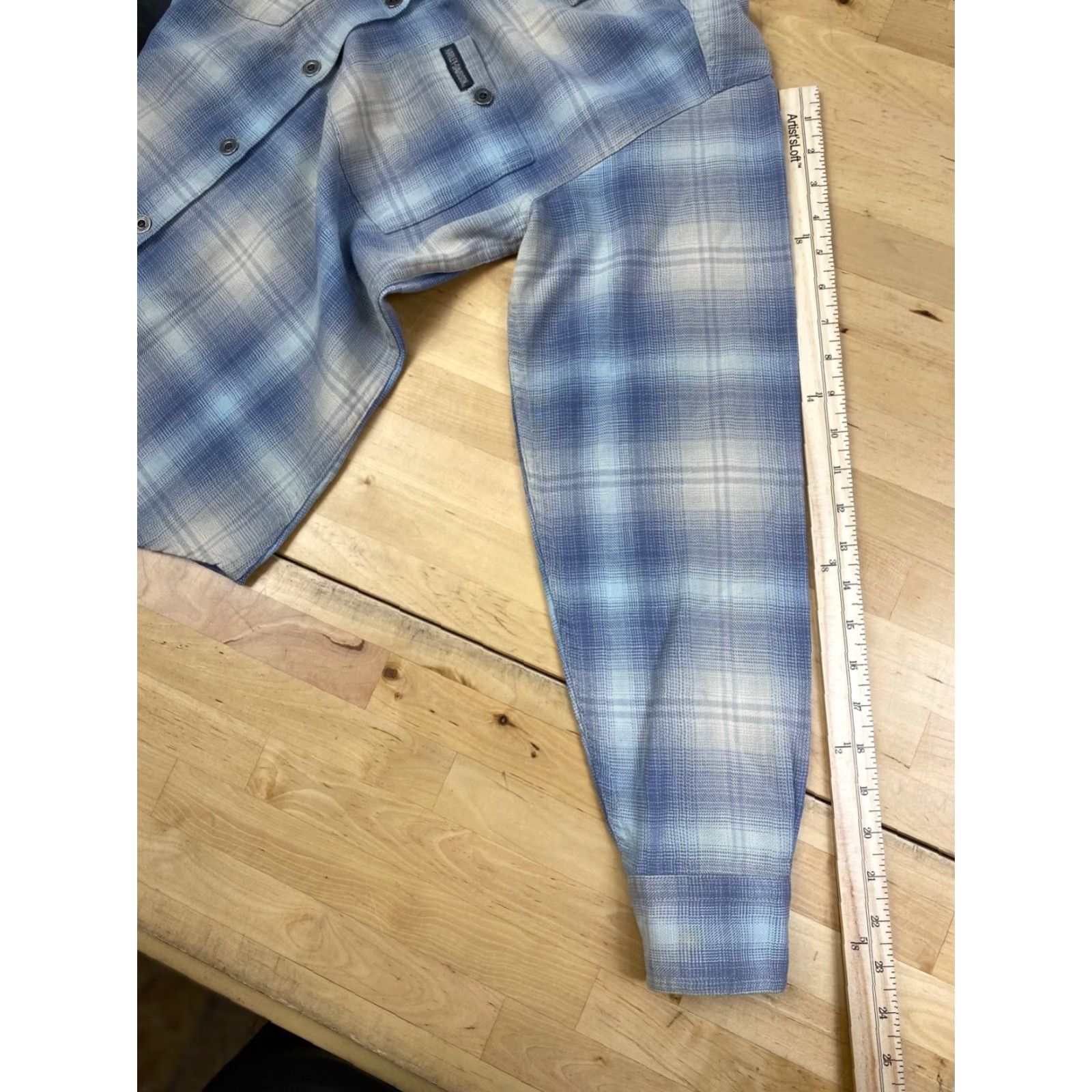 Harley Davidson Harley-Davidson Shirt Womens S Blue Plaid Button-Up Long Sleeve Flannel Size S / US 4 / IT 40 - 6 Thumbnail