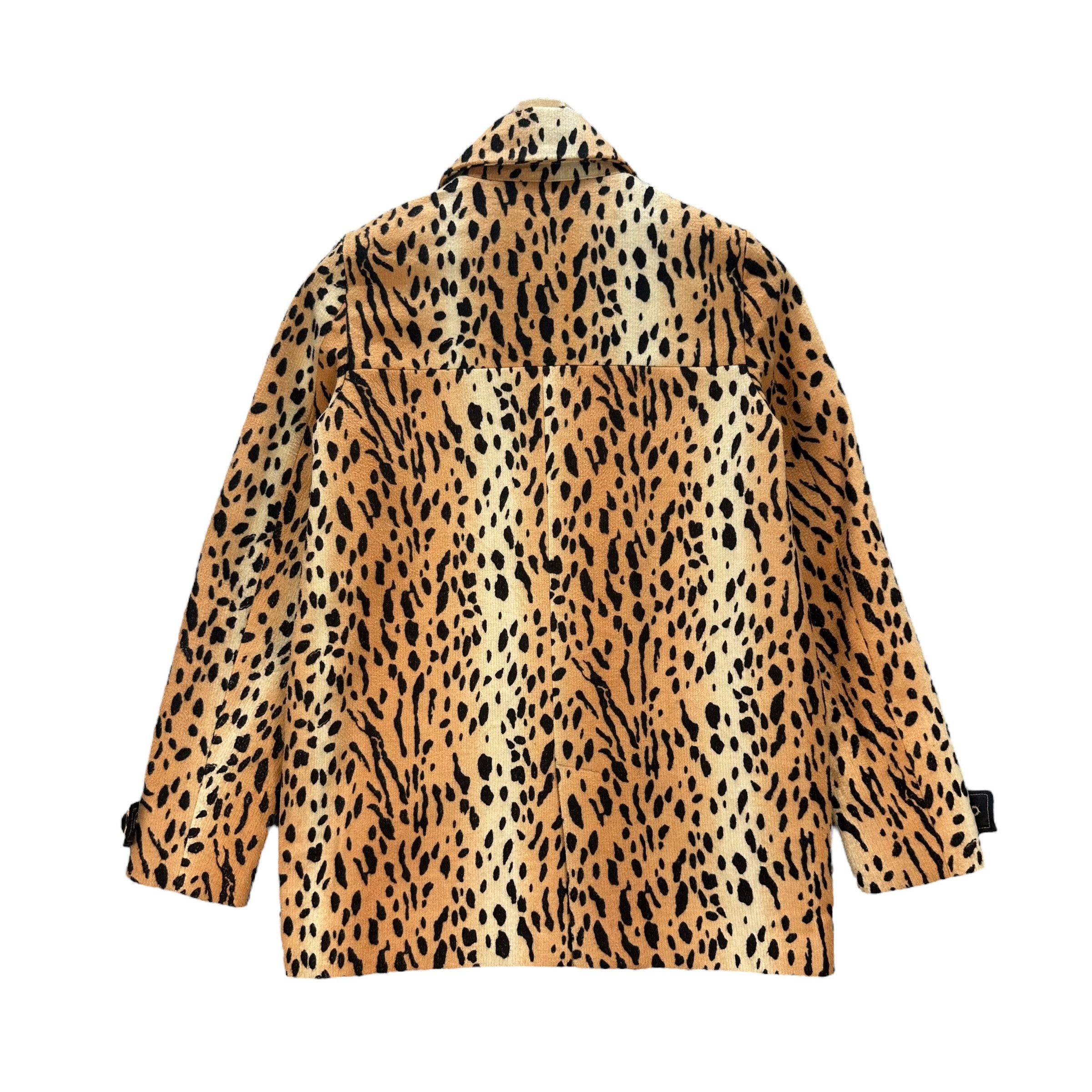 SLY SLY CHEETAH DOUBLE BREASTED COAT #8687-021 Size S / US 4 / IT 40 - 13 Thumbnail