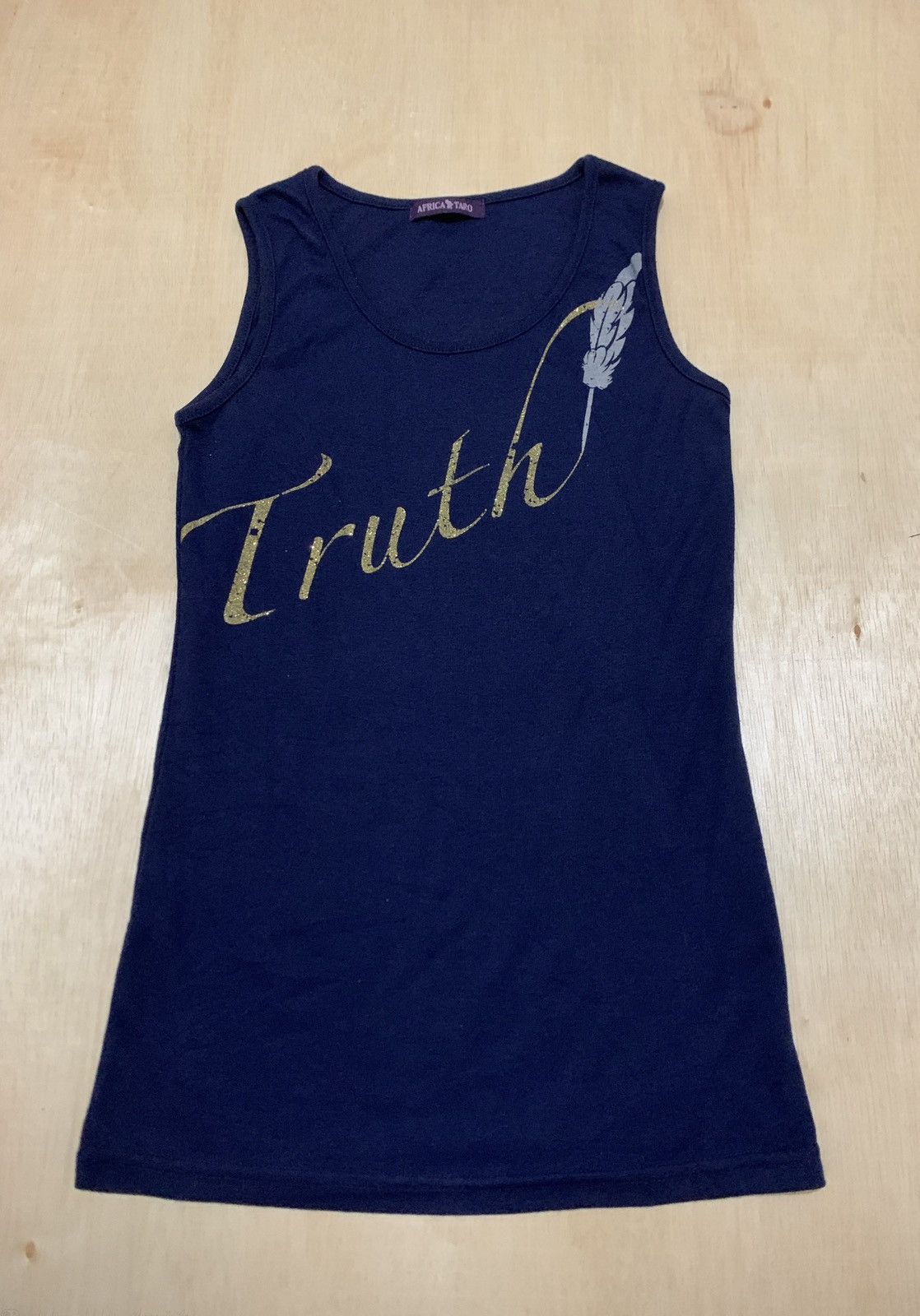 20471120 × If Six Was Nine × Japanese Brand Vintage Y2k Truth Africa Taro Tank top Size US M / EU 48-50 / 2 - 3 Thumbnail