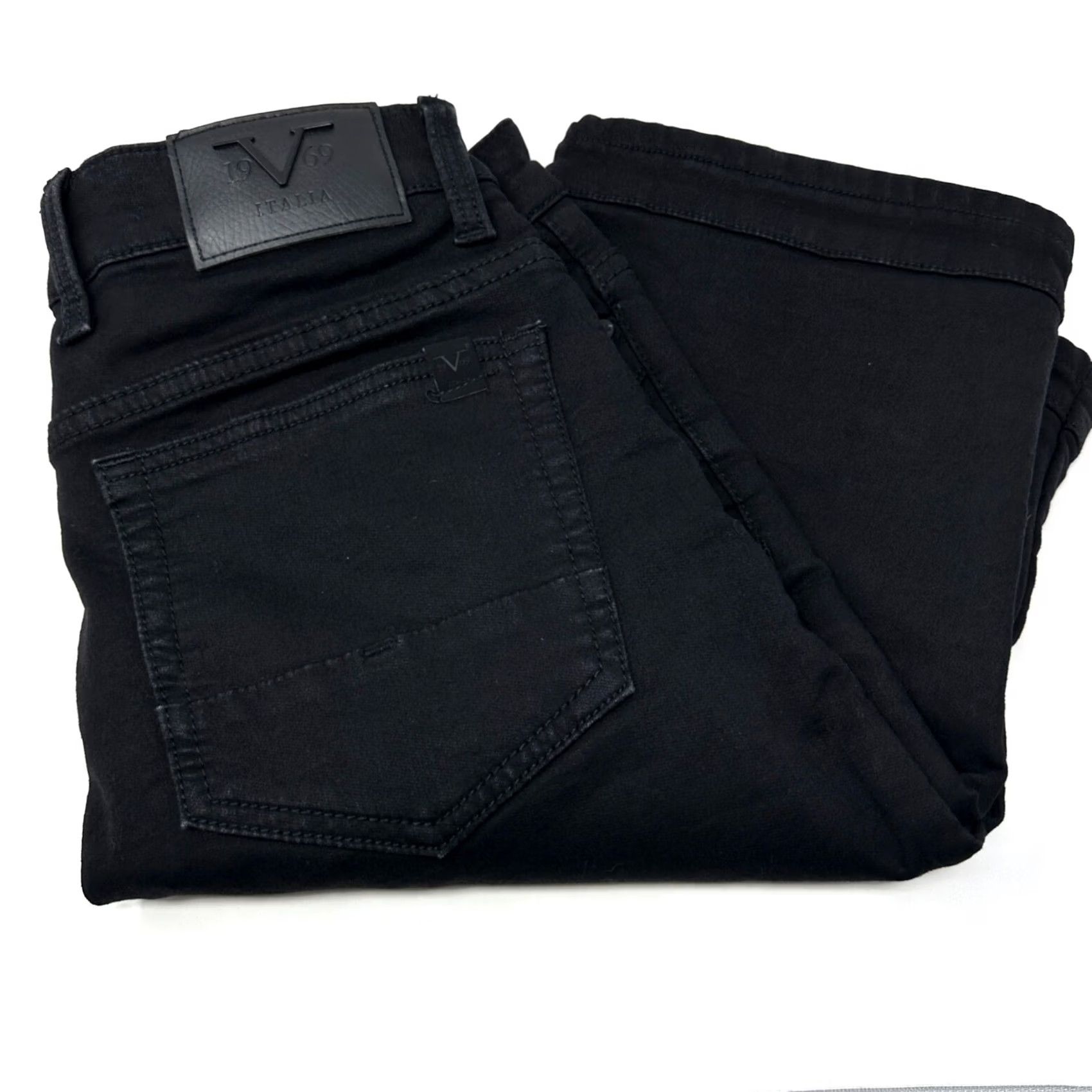Versace Versace Shorts 28 Black Stretch Milano Italia V19-69 Abbigliamento Sportivo Srl Moto 90s Y2K Streetwear Mens Size US 28 / EU 44 - 5 Thumbnail