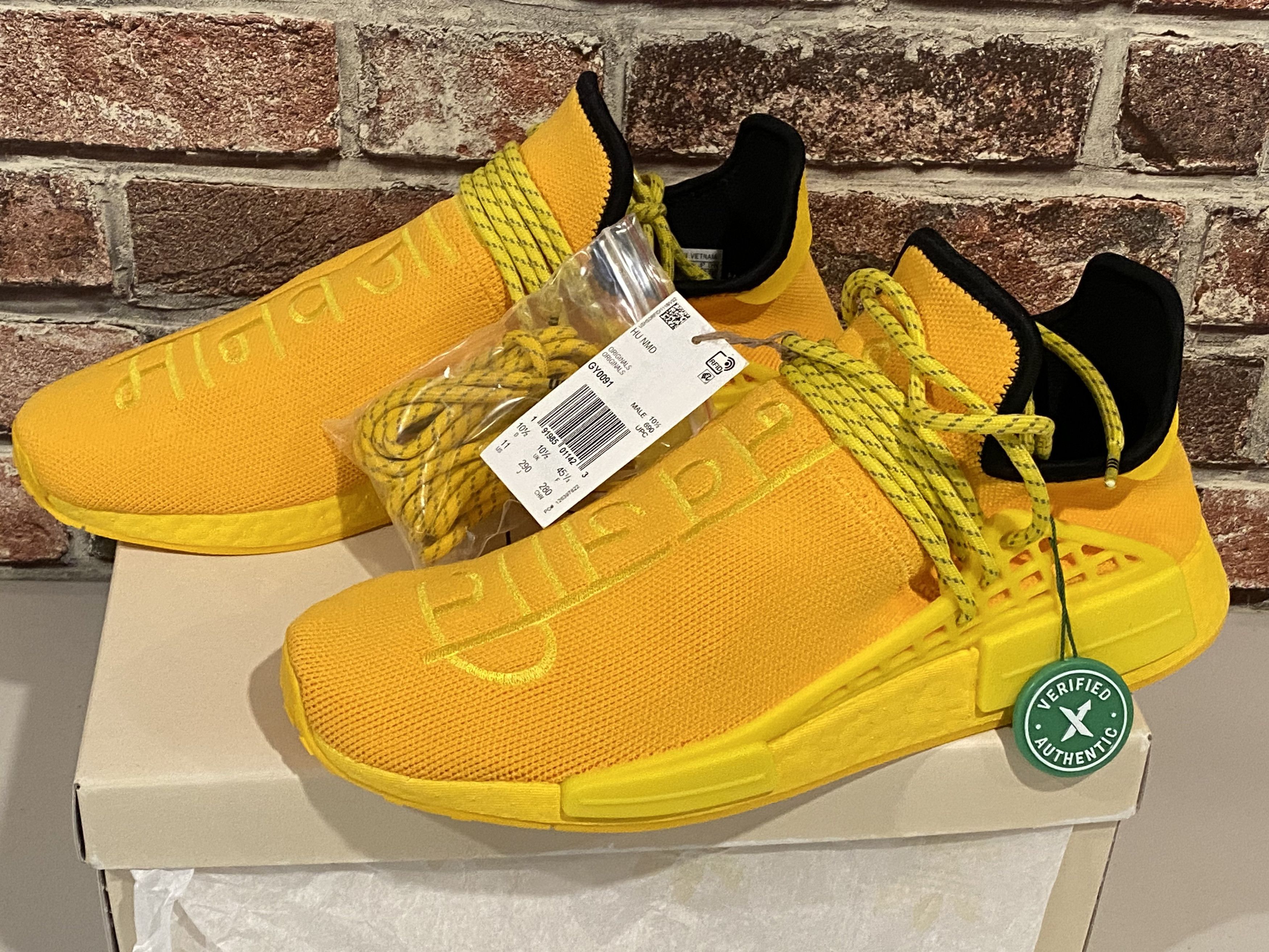 Adidas NMD Human Race X Pharrell Yellow W