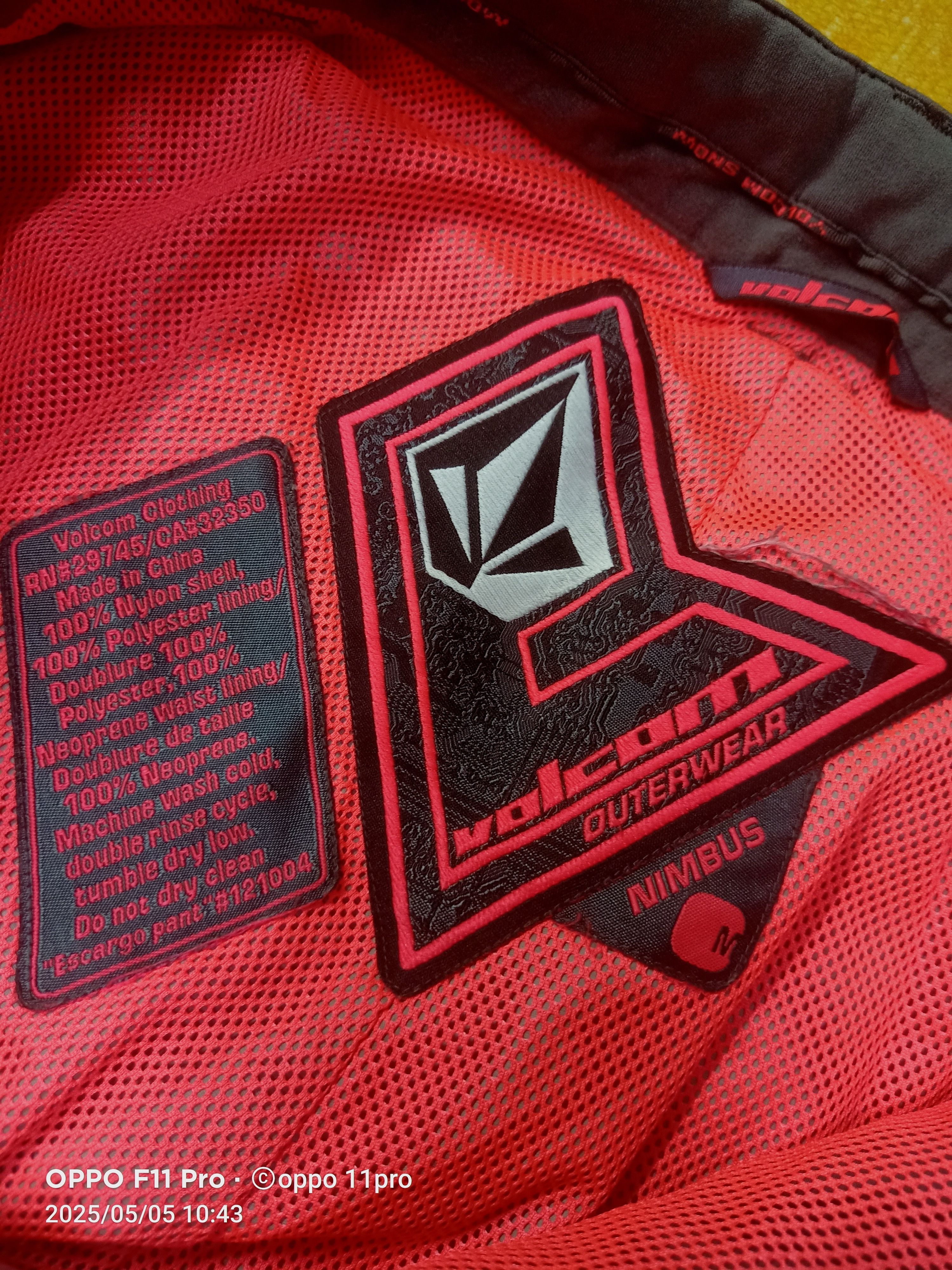 Volcom Volcom Snow Vintage Nimbus Ski Pants 6 Poket Size US 35 - 23 Thumbnail