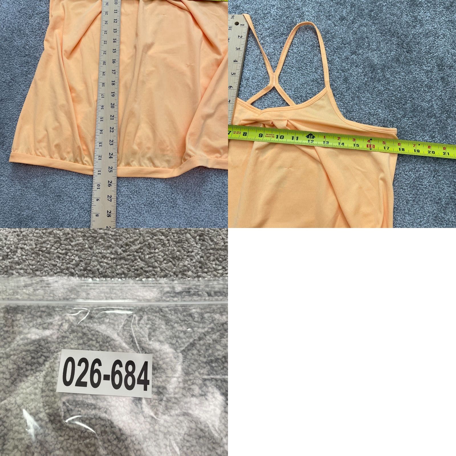 Old Navy Old Navy Active Tank Top Womens L Orange Racerback Halter Sleeveless Athletic Fit Shirt Size L / US 10 / IT 46 - 8 Thumbnail