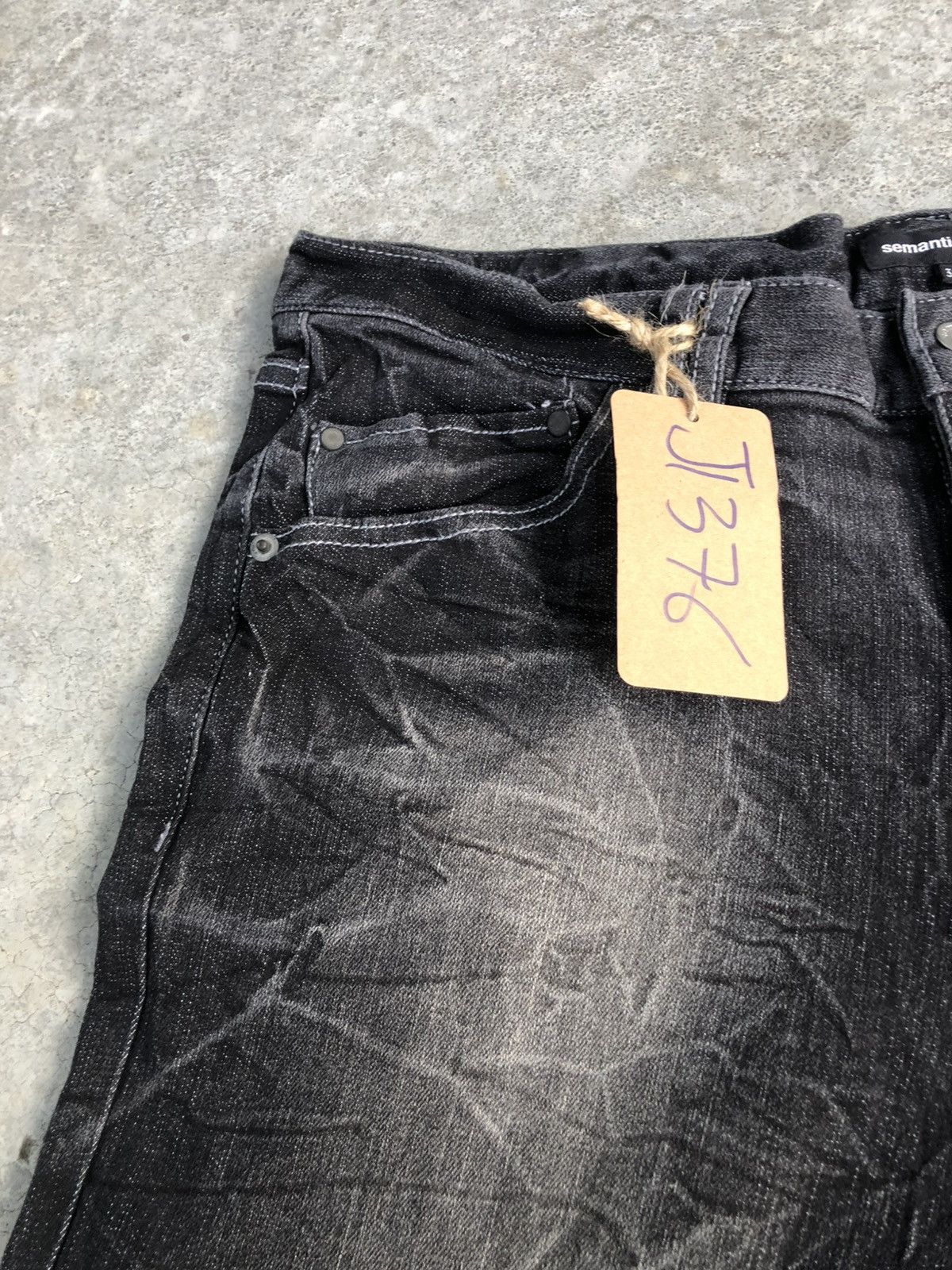 semanticdesign Japanese Semantic Design Distressed Jeans Size US 34 / EU 50 - 14 Thumbnail