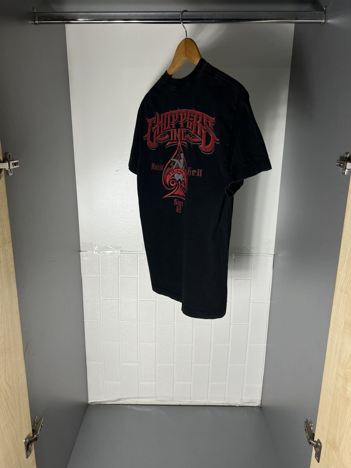 West Coast Choppers VINTAGE HARLEY DAVIDSON CHOPPERS ING MOTORCYCLE RETRO 90s Size US S / EU 44-46 / 1 - 20 Thumbnail