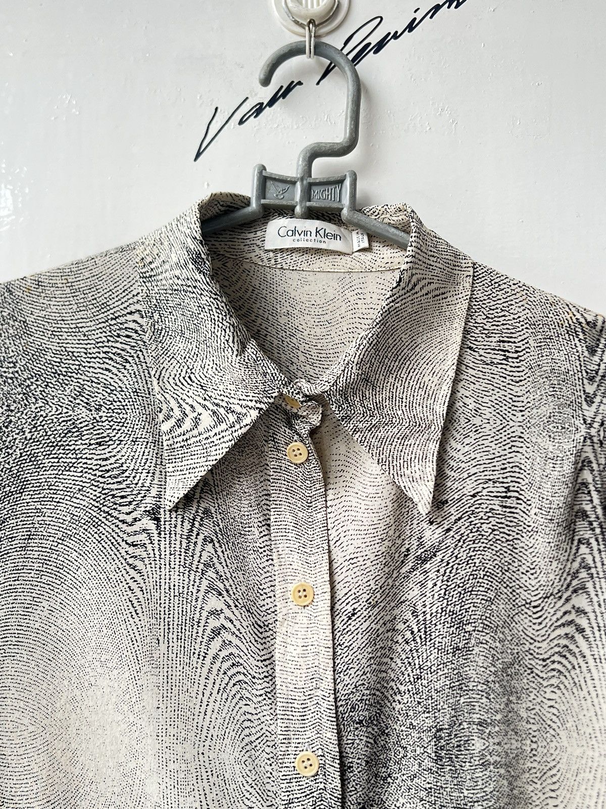 Calvin Klein Calvin Klein Collection Motive Shirt Size US XS / EU 42 / 0 - 12 Thumbnail