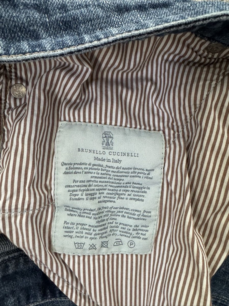 Brunello Cucinelli Brunello Cucinelli denim trousers hose pants Size US 36 / EU 52 - 11 Thumbnail