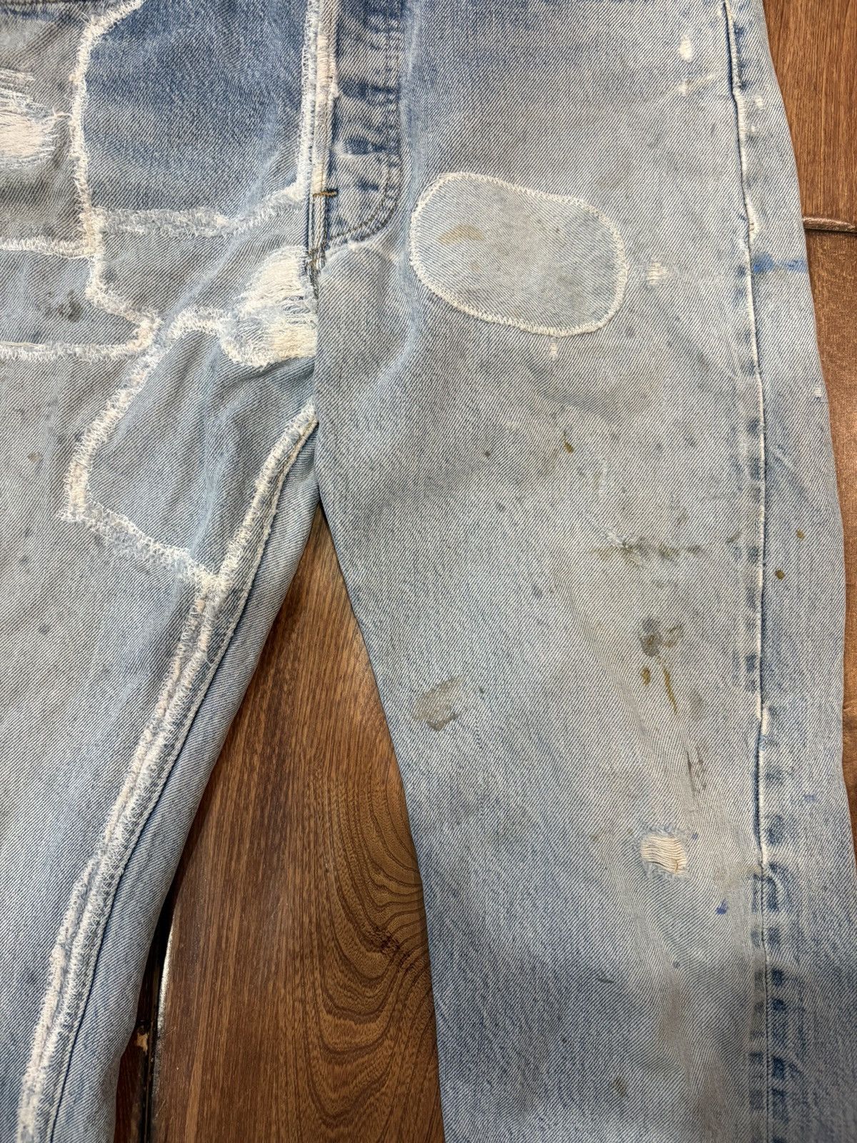 Levi's 70s/80s repaired selvedge USA levis 501 Size US 30 / EU 46 - 8 Thumbnail