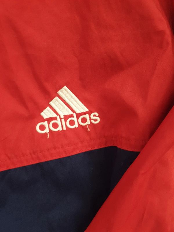 Adidas × Vintage Vintage adidas zip up sweatshirt xl Size US XL / EU 56 / 4 - 3 Thumbnail