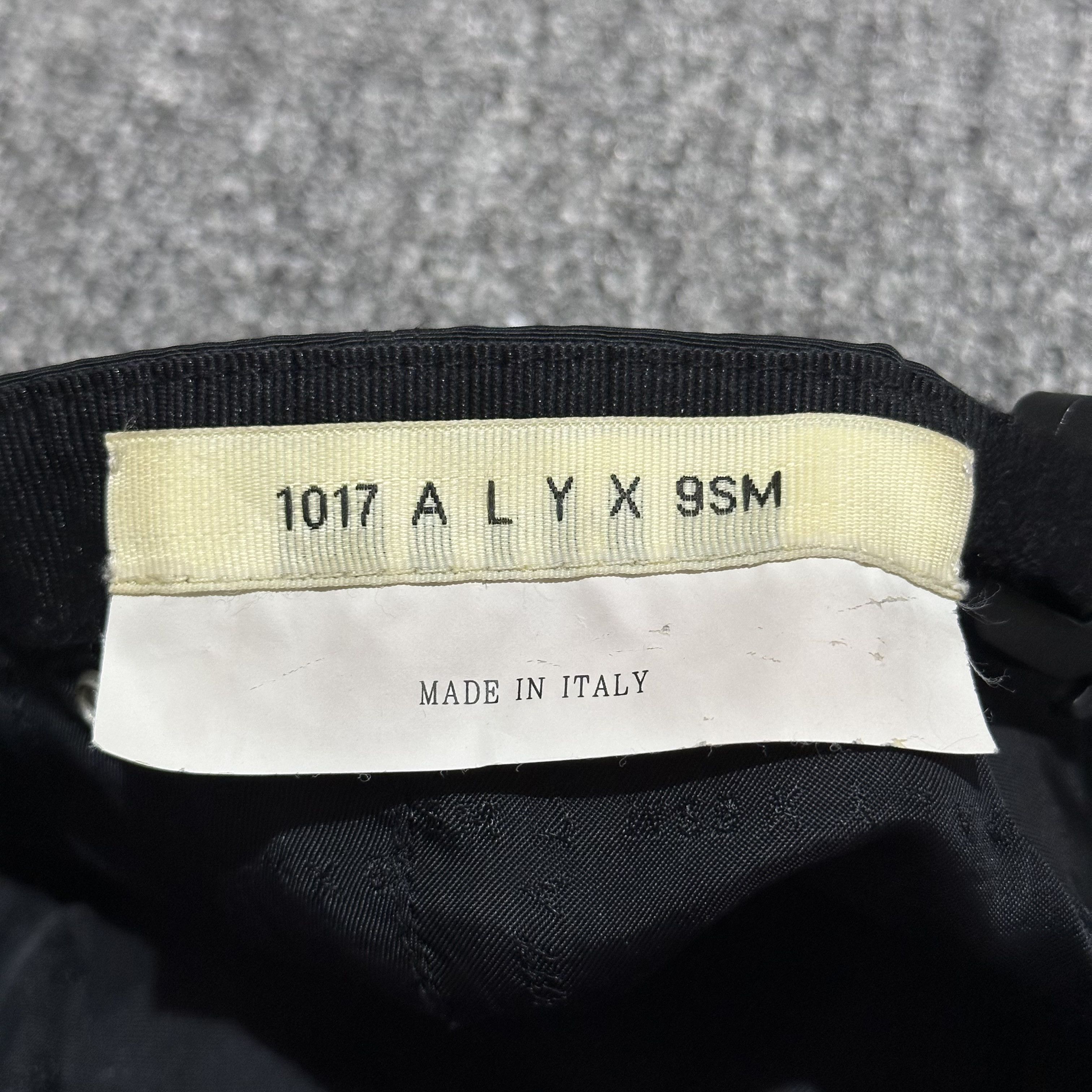 1017 ALYX 9SM Alyx Buckle Nylon Cap Hat Size ONE SIZE - 9 Thumbnail