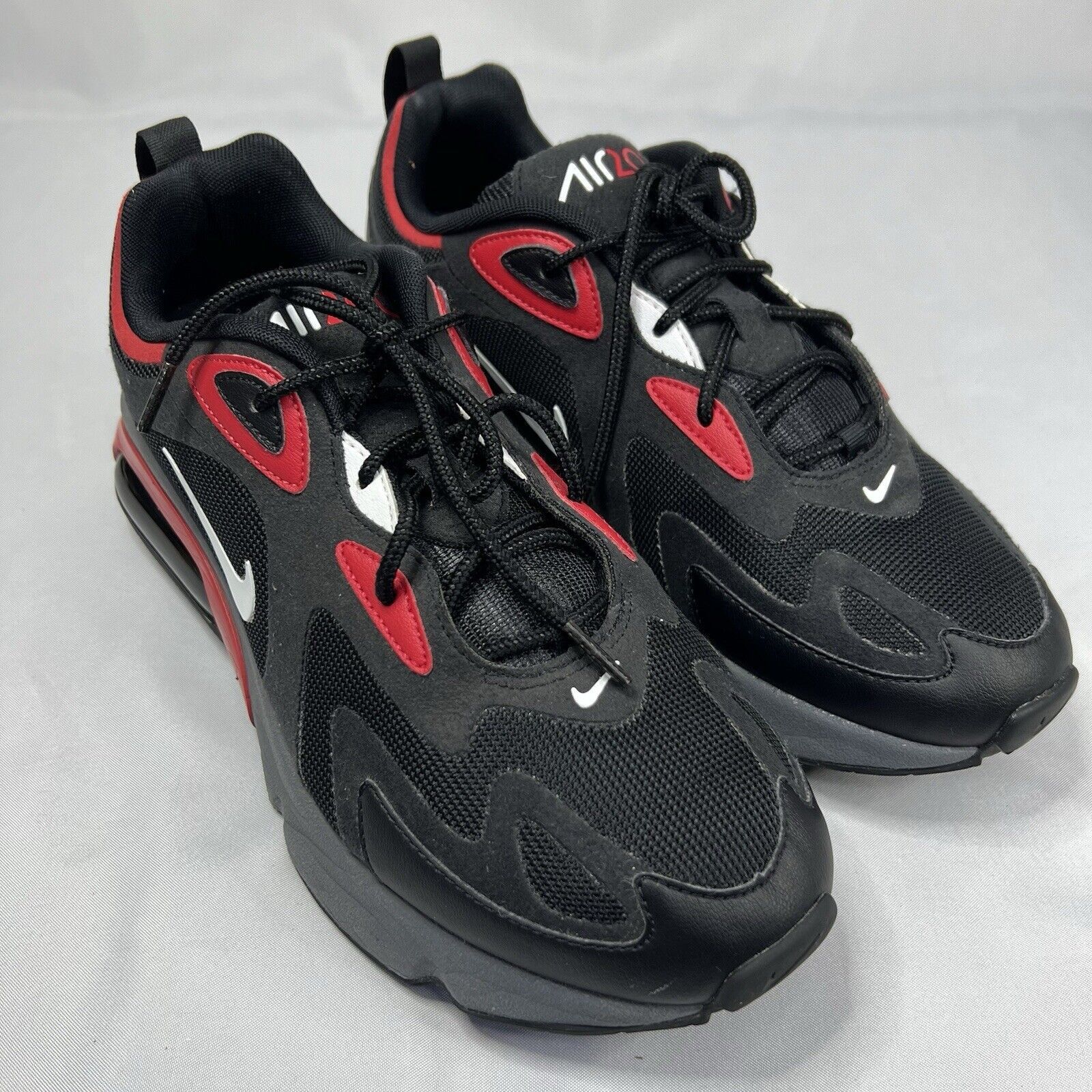 Nike Nike Air Max 200 Black University Red Men Sz 9.5 Sneakers Size US 9.5 / EU 42-43 - 4 Thumbnail