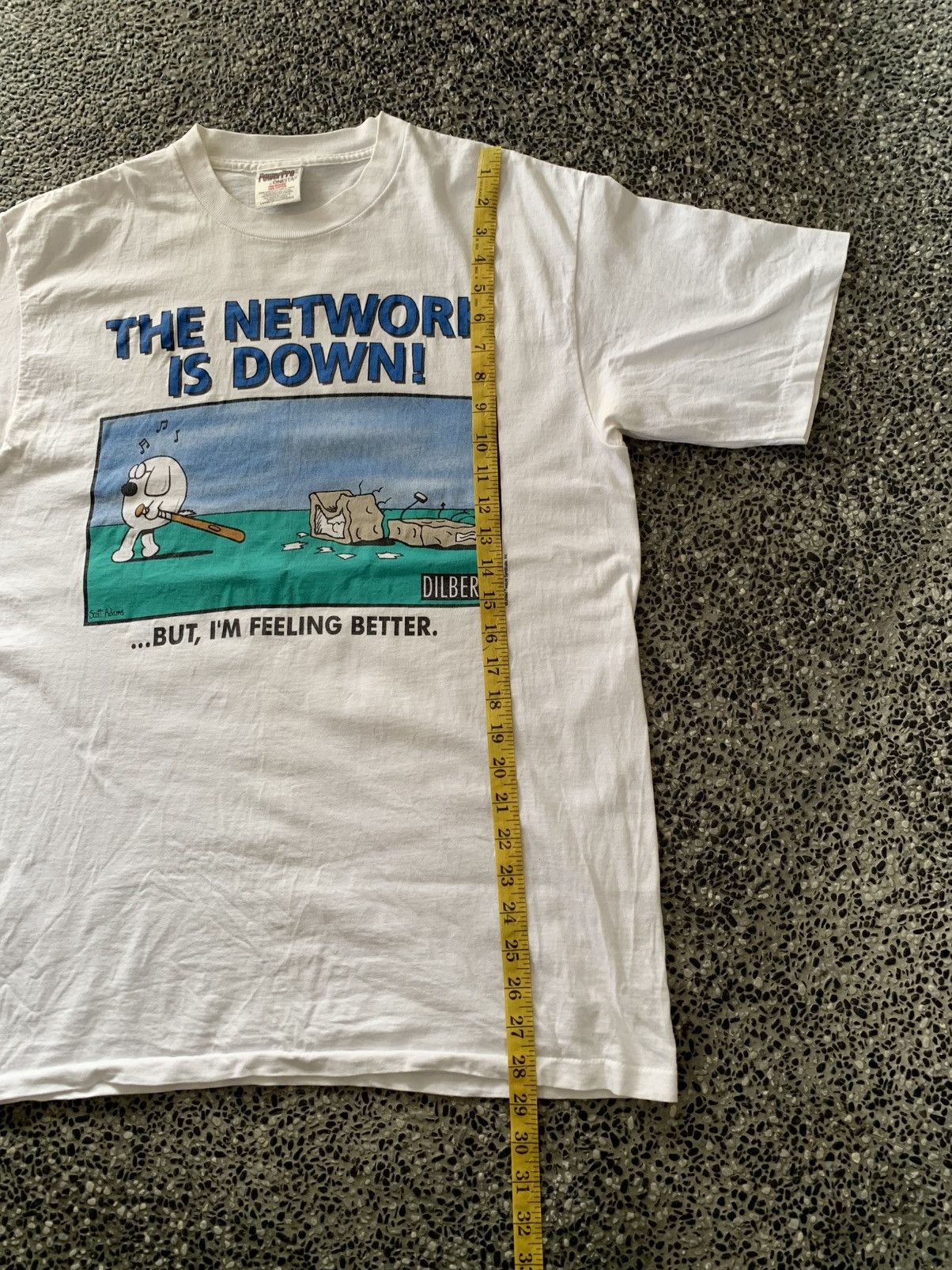 Arts & Science Vintage 90s Dilbert Scott Adams Graphics Art T shirt Size US L / EU 52-54 / 3 - 10 Thumbnail
