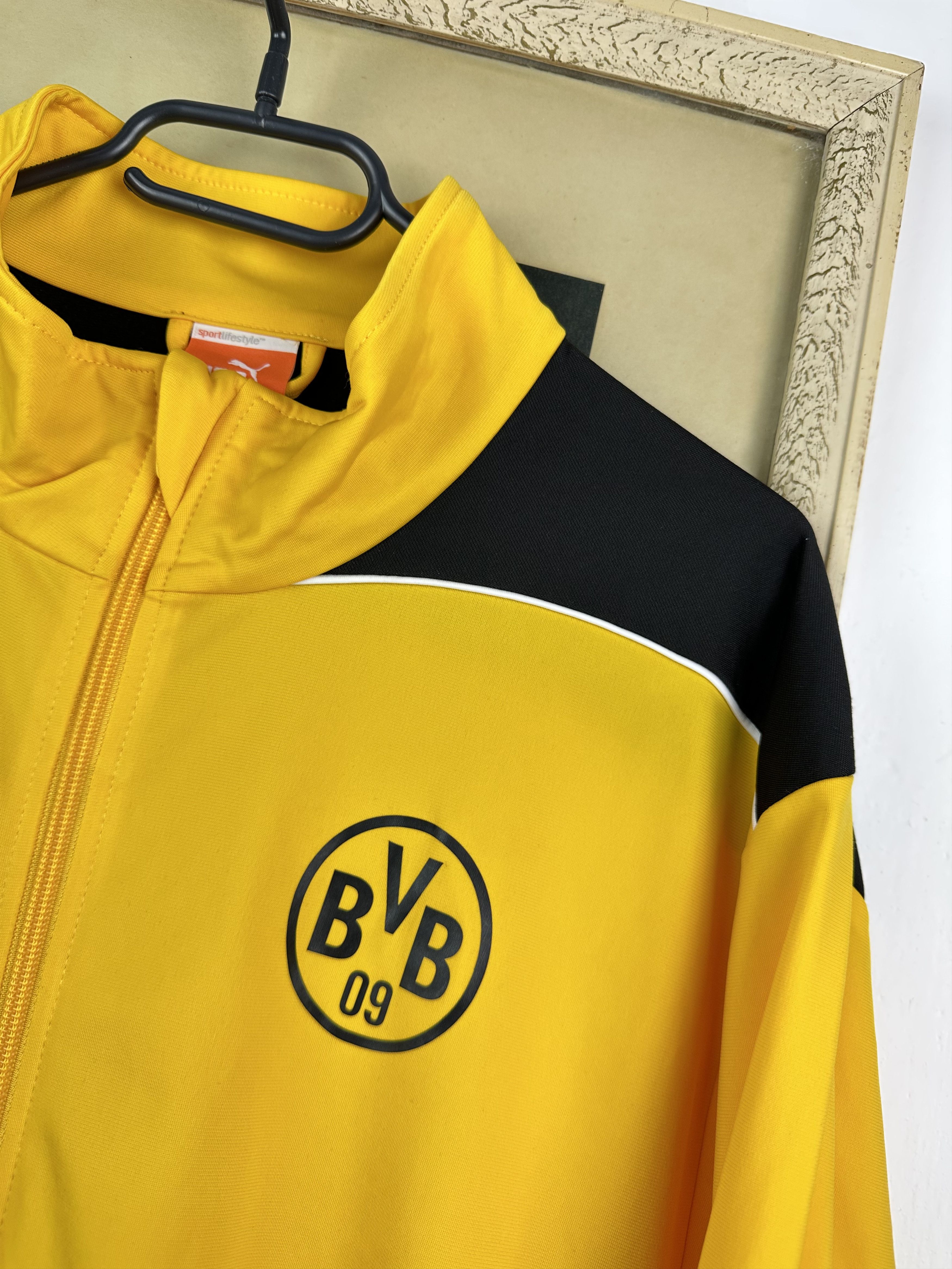 Puma Puma Borussia Dortmund Football Jacket Soccer Track Top Size US XXL / EU 58 / 5 - 3 Thumbnail