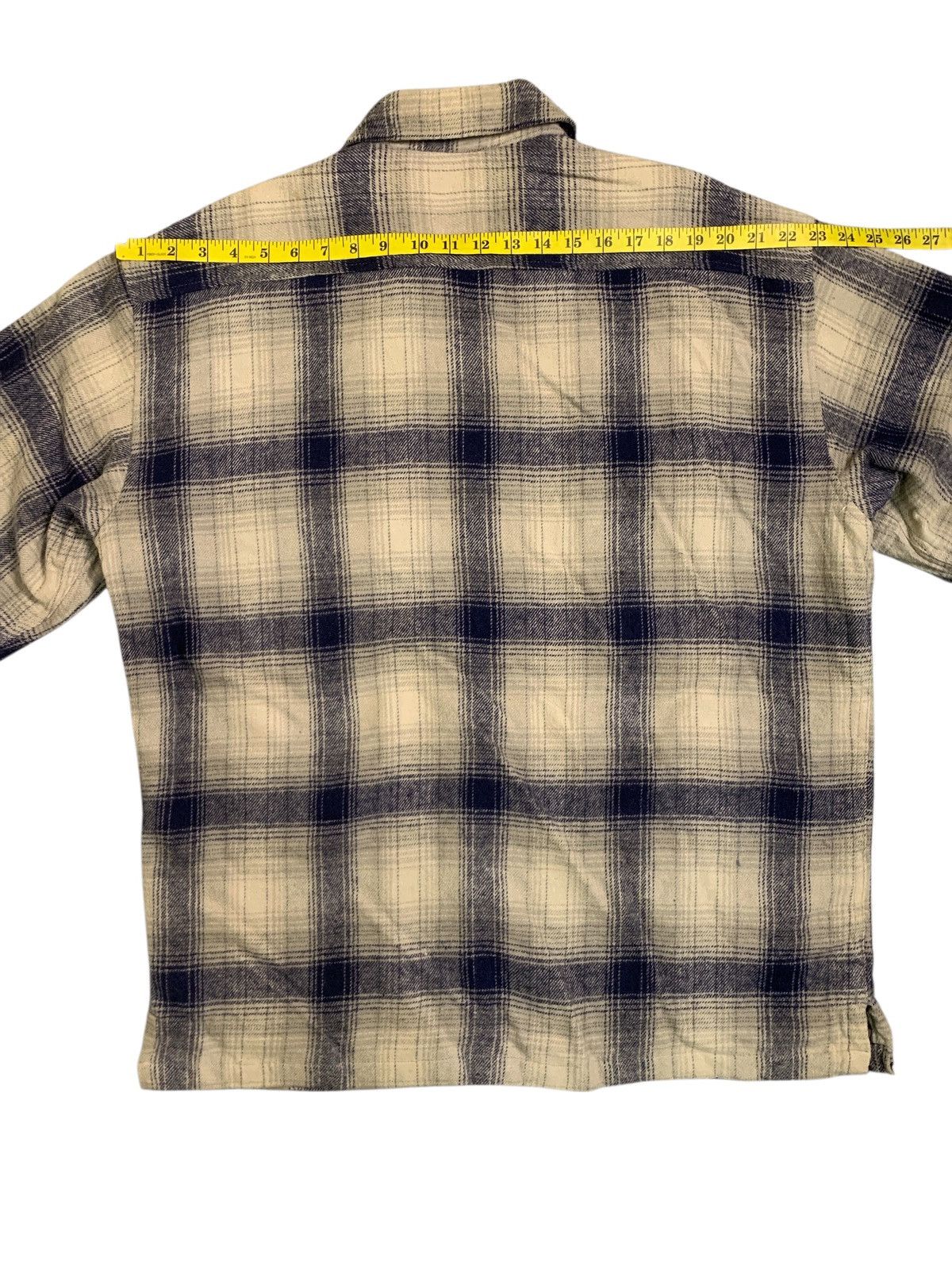 Japanese Brand Rare Design Vintage Lucky Strike Flannel Zipper Light Jacket Size US L / EU 52-54 / 3 - 12 Thumbnail
