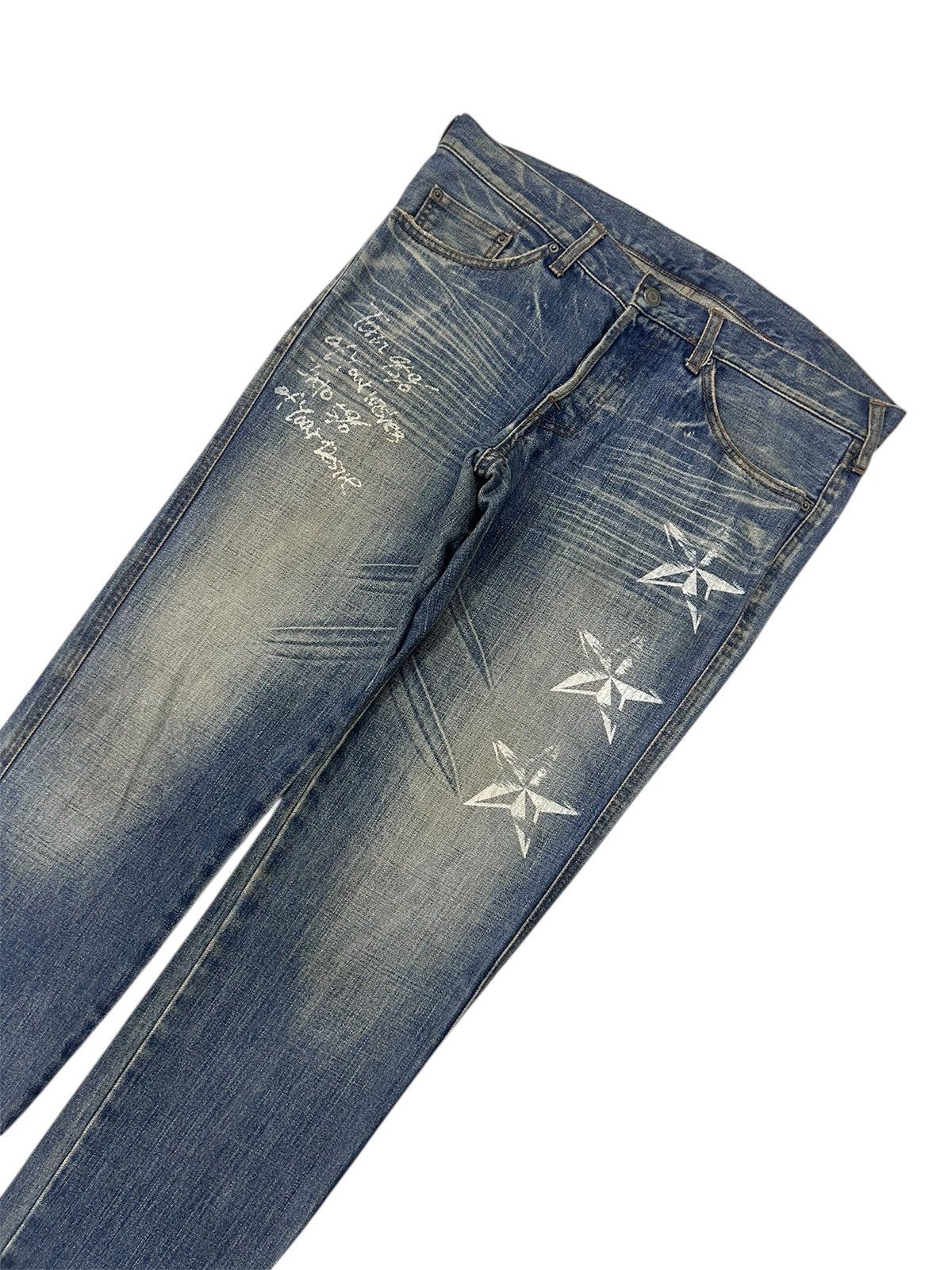 Boycott × Japanese Brand Vintage Japanese BOYCOTT Blue Wash Regular Jeans Size US 35 - 5 Thumbnail
