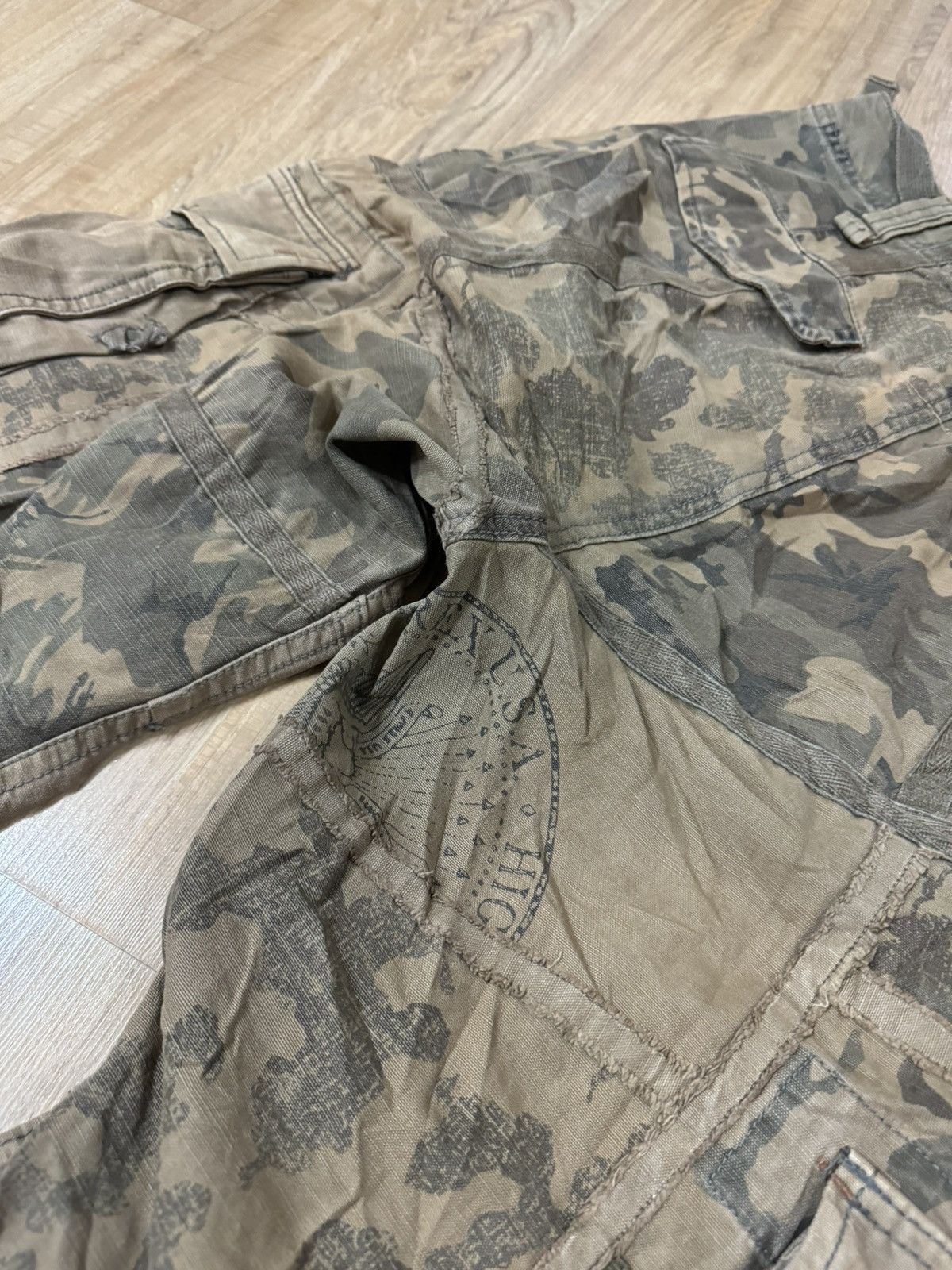 Avirex AVIREX BONDAGE PATCHWORKS CAMO TACTICAL PANTS Size US 34 / EU 50 - 5 Thumbnail
