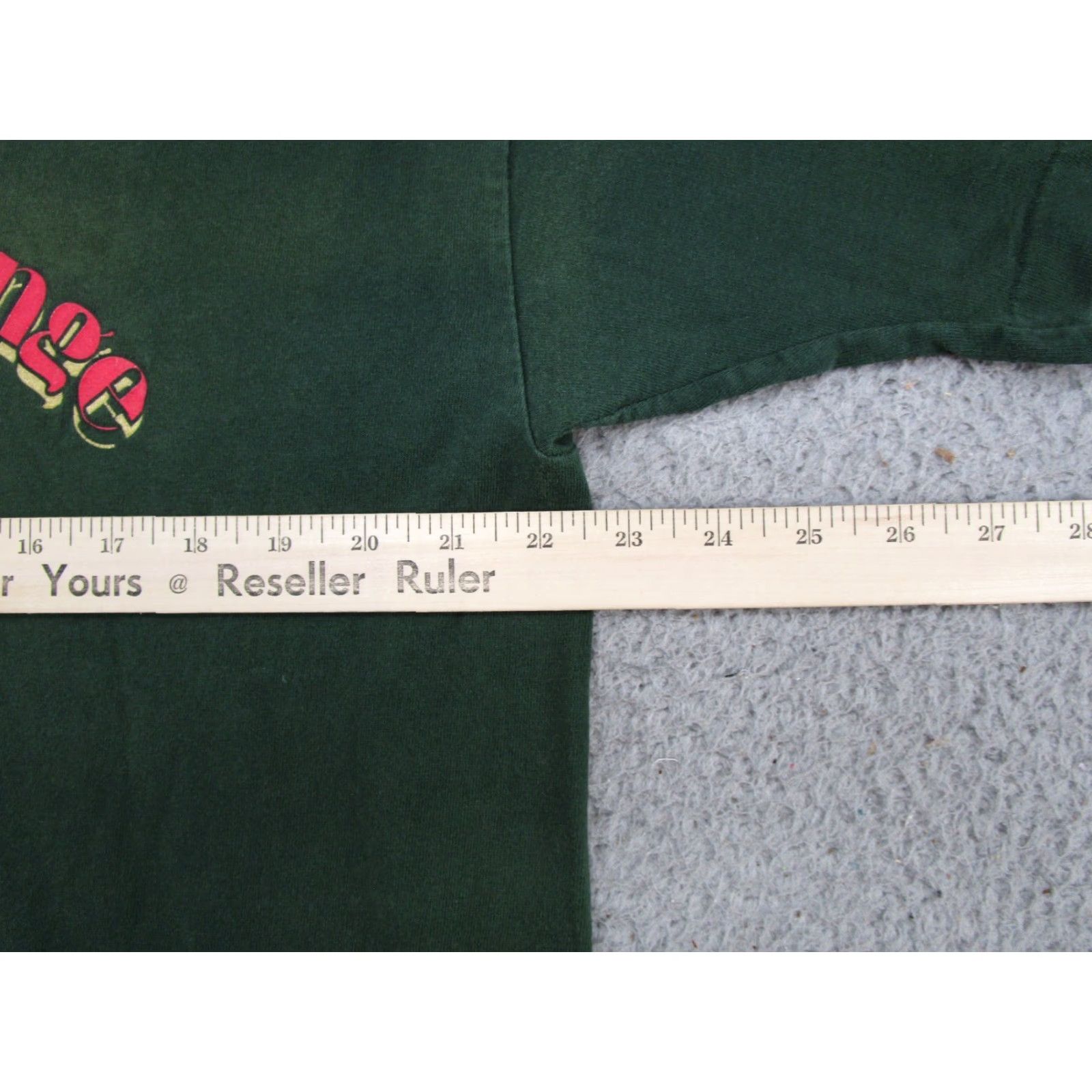 Fruit Of The Loom VTG Firefighter Combat World Challenge Single Stitch MGM Vegas Shirt XL Men's Cotton Green 1990s 90s Size US XL / EU 56 / 4 - 7 Thumbnail