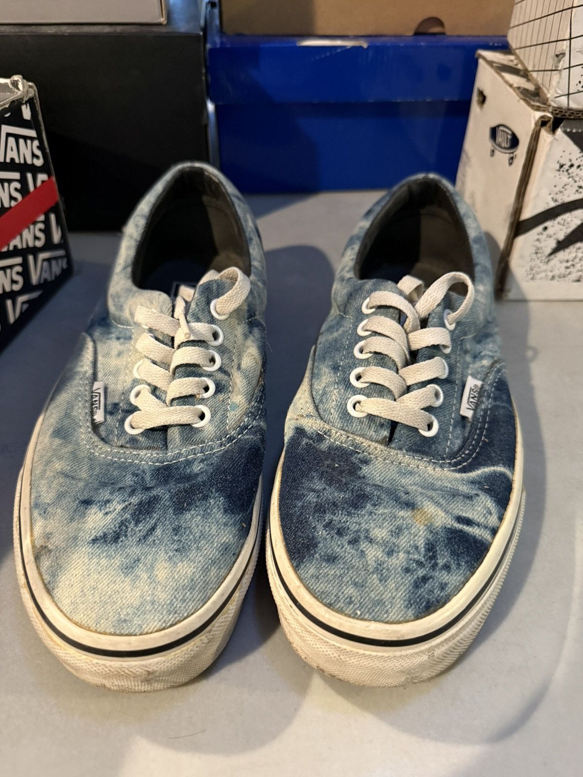 Vans Vans ‘Acid Denim’ sz8 Size US 8 / EU 41 - 1 Thumbnail