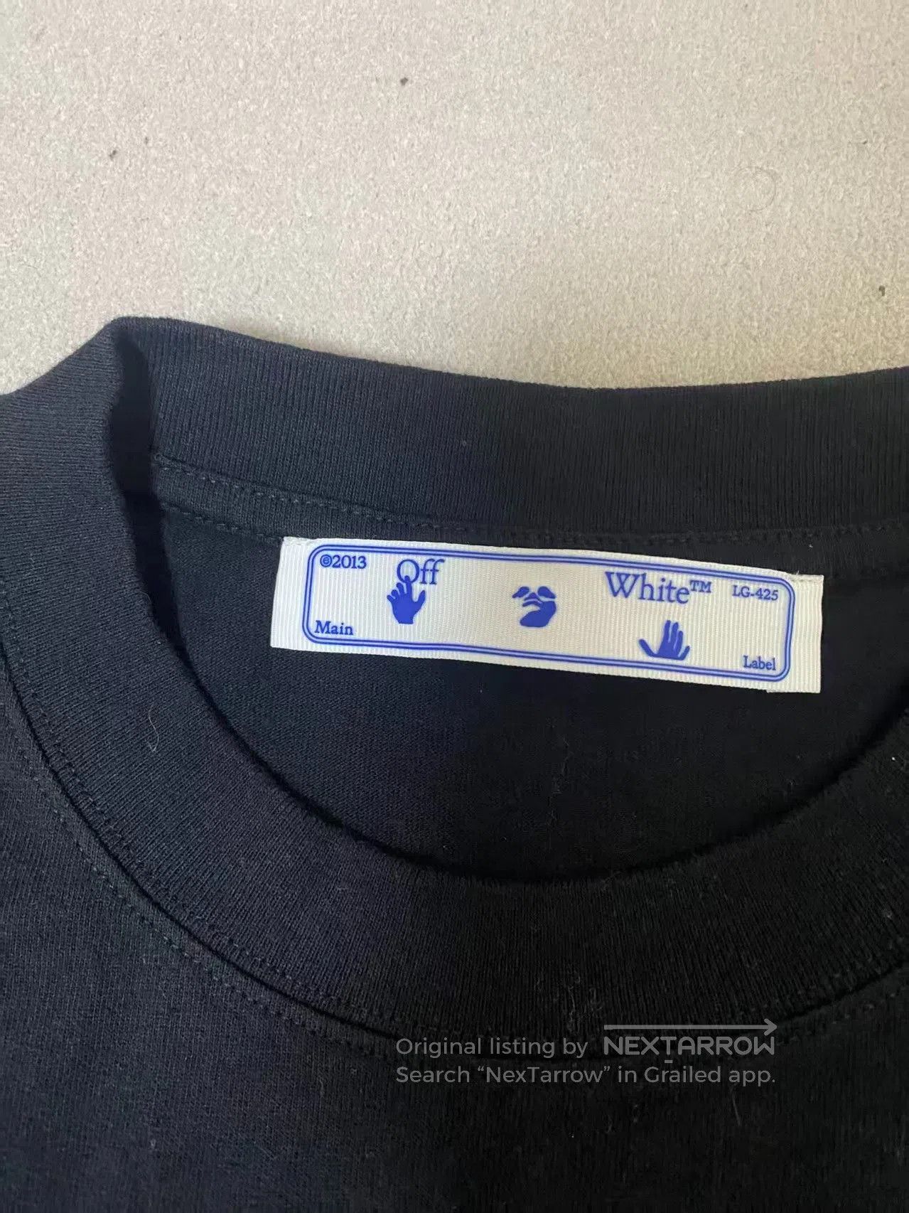 Off-White Off-White Peace Worldwide Logo T-shirt. Size US M / EU 48-50 / 2 - 3 Thumbnail