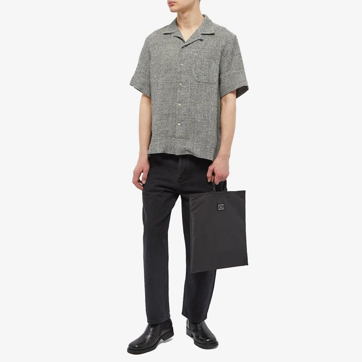 A Kind Of Guise Gioia Shirt - salt and pepper Size US M / EU 48-50 / 2 - 5 Thumbnail