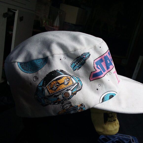 Disney Vintage Disneyland Star Tours Painter Hat Cap Size ONE SIZE - 5 Thumbnail